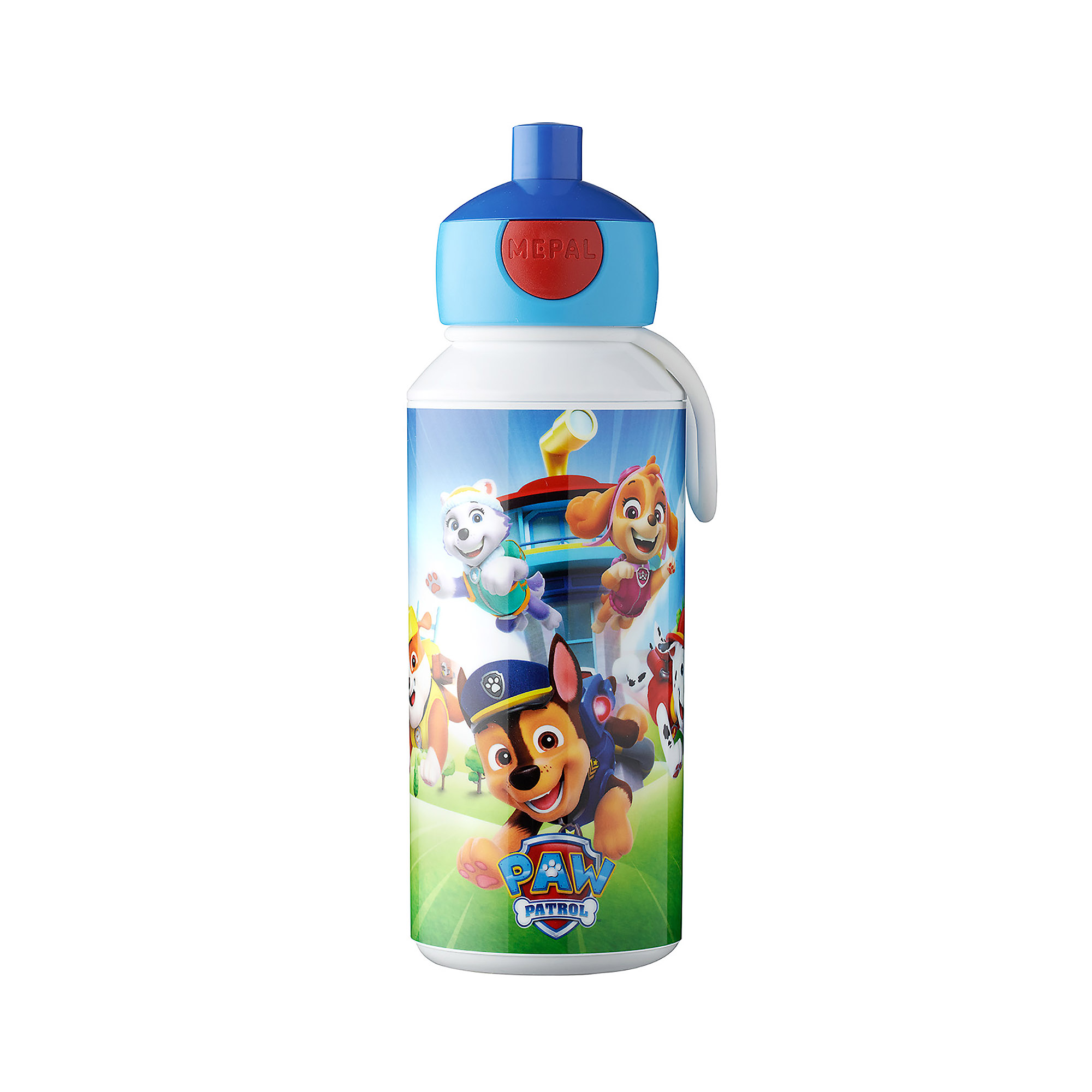 MEPAL Pop-up-Trinkflasche für Kinder CAMPUS 0,4 Liter Paw Patrol Pups