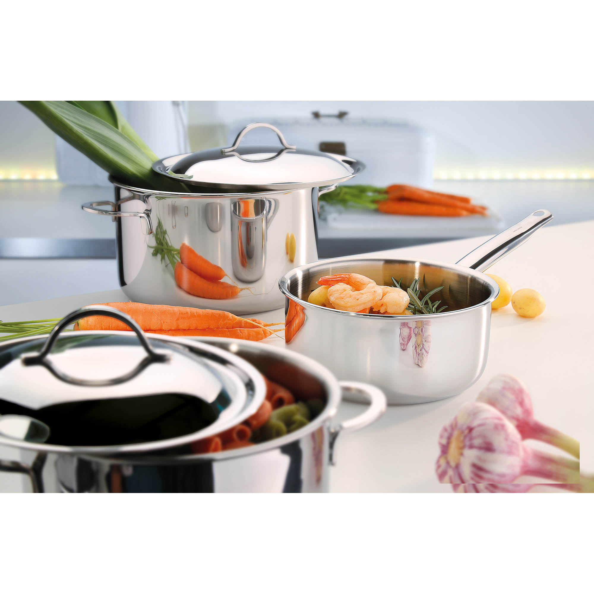 SPRING Bratentopf CRISTAL 24 cm 4,7 Liter INDUKTION