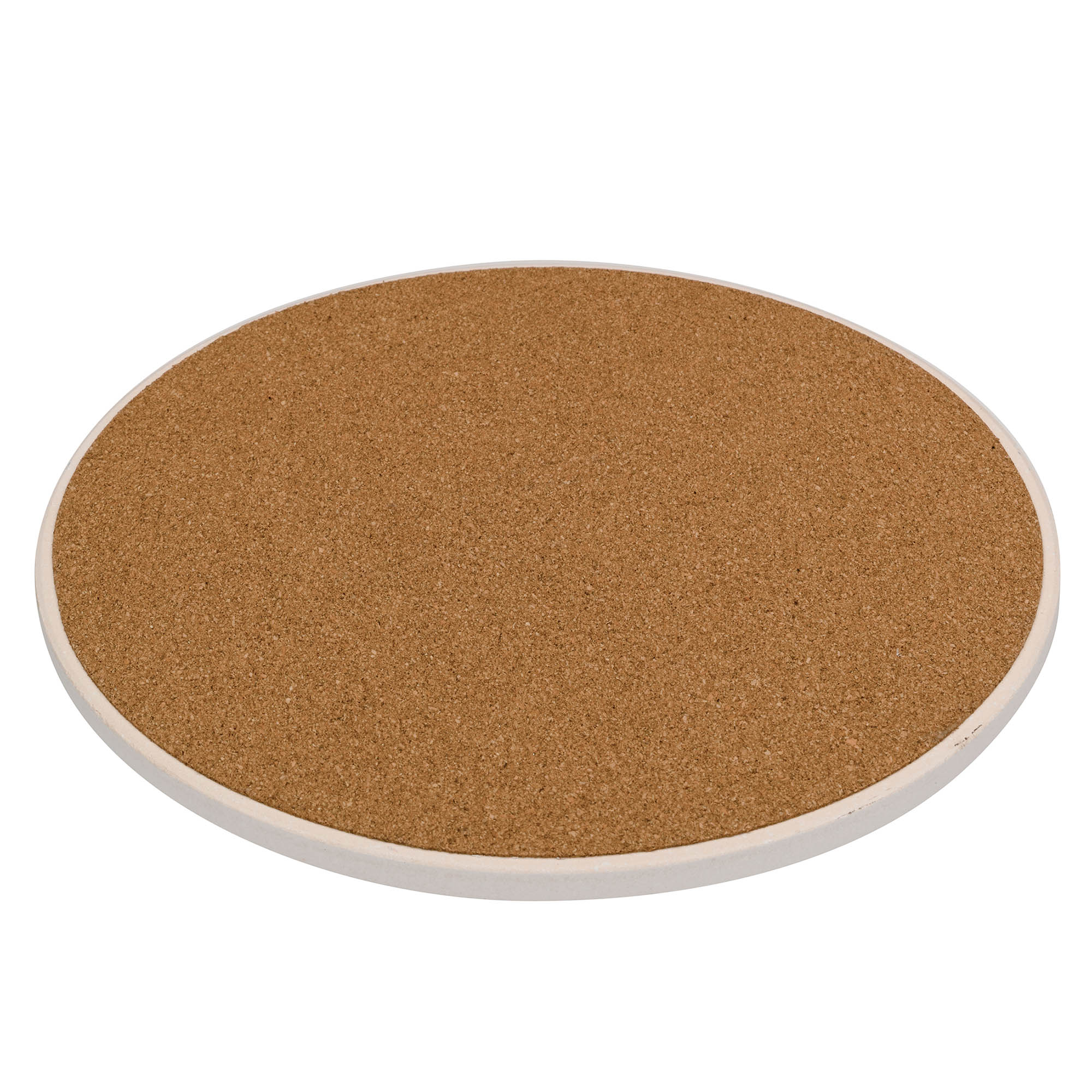 ZASSENHAUS Untersetzer NORDIC LINES rund 20 cm Keramik mit Kork-Unterseite