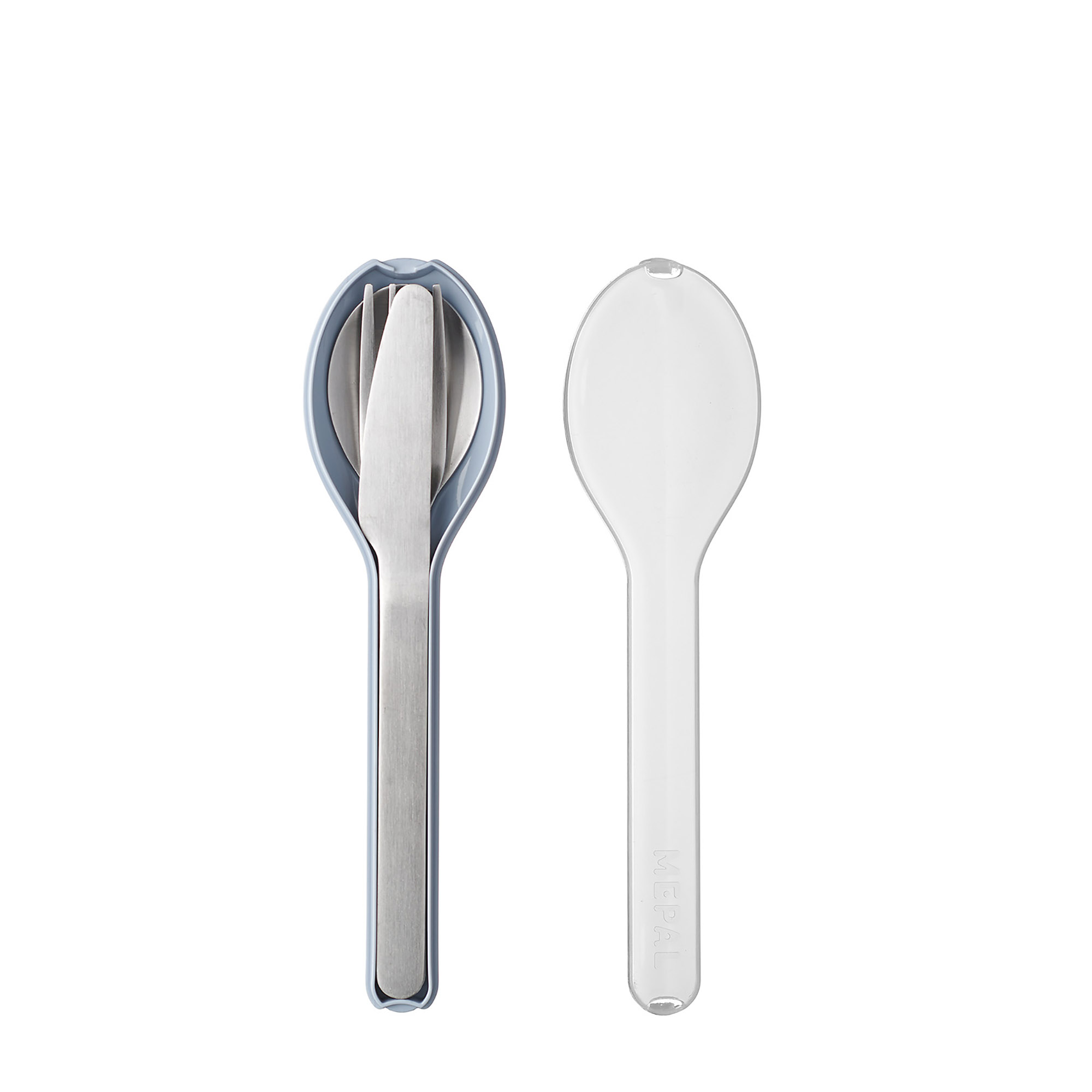 MEPAL Besteckset ELLIPSE 3 teilig in Transporthülle nordic blue
