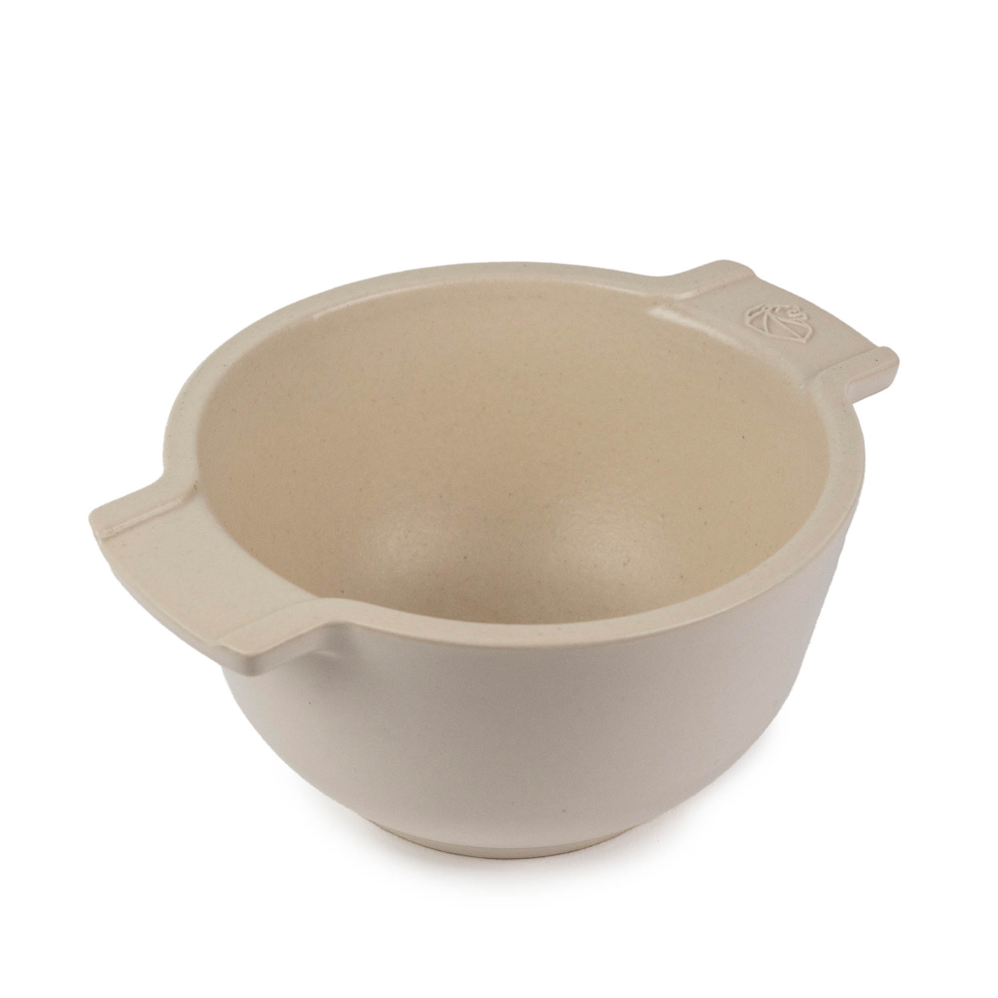PEUGEOT Mörser APPOLIA 14 cm 550 ml aus Keramik mit Stößel aus Buchenholz ecru