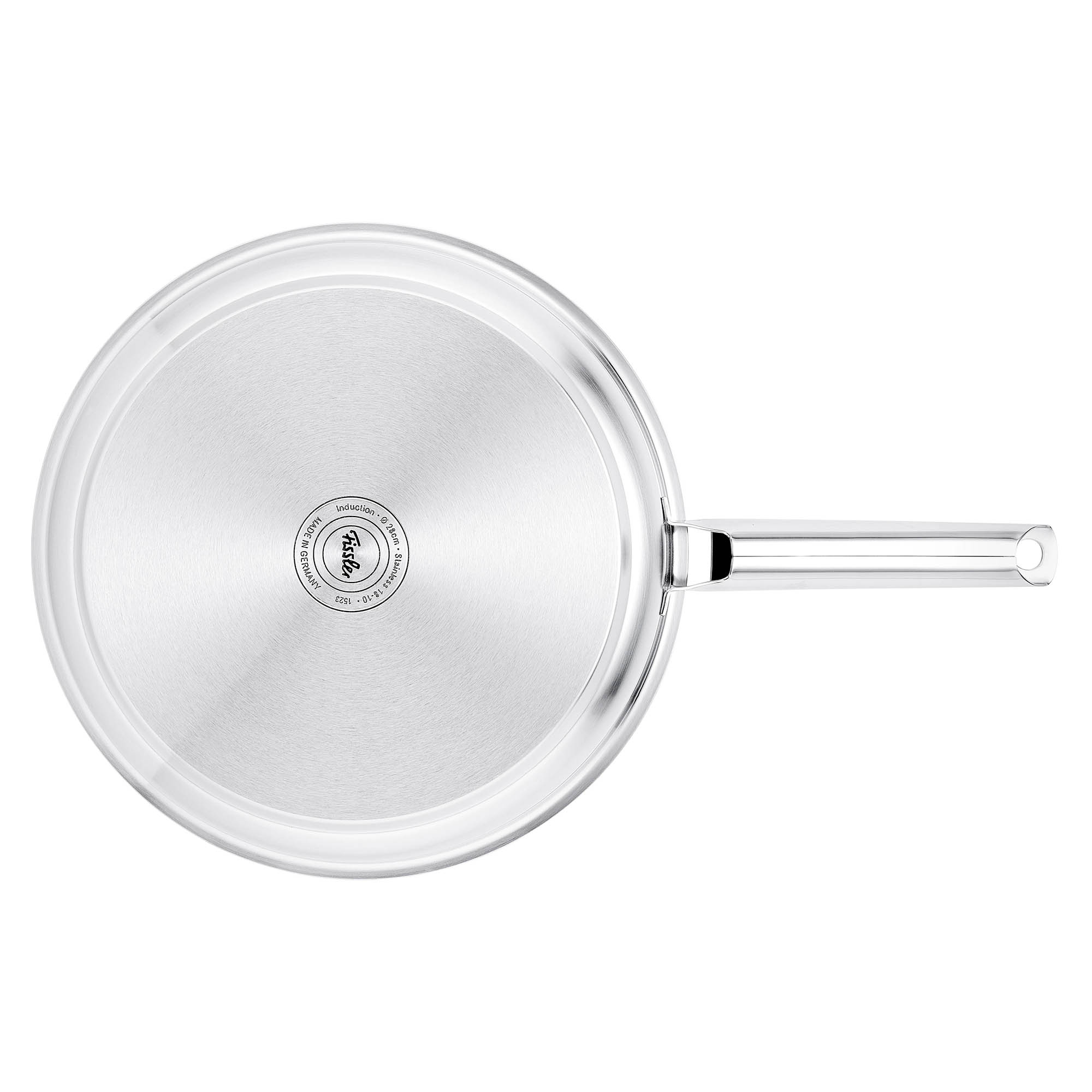 FISSLER PURE COLLECTION Series Stainless Steel Frying Pan, 28 cm