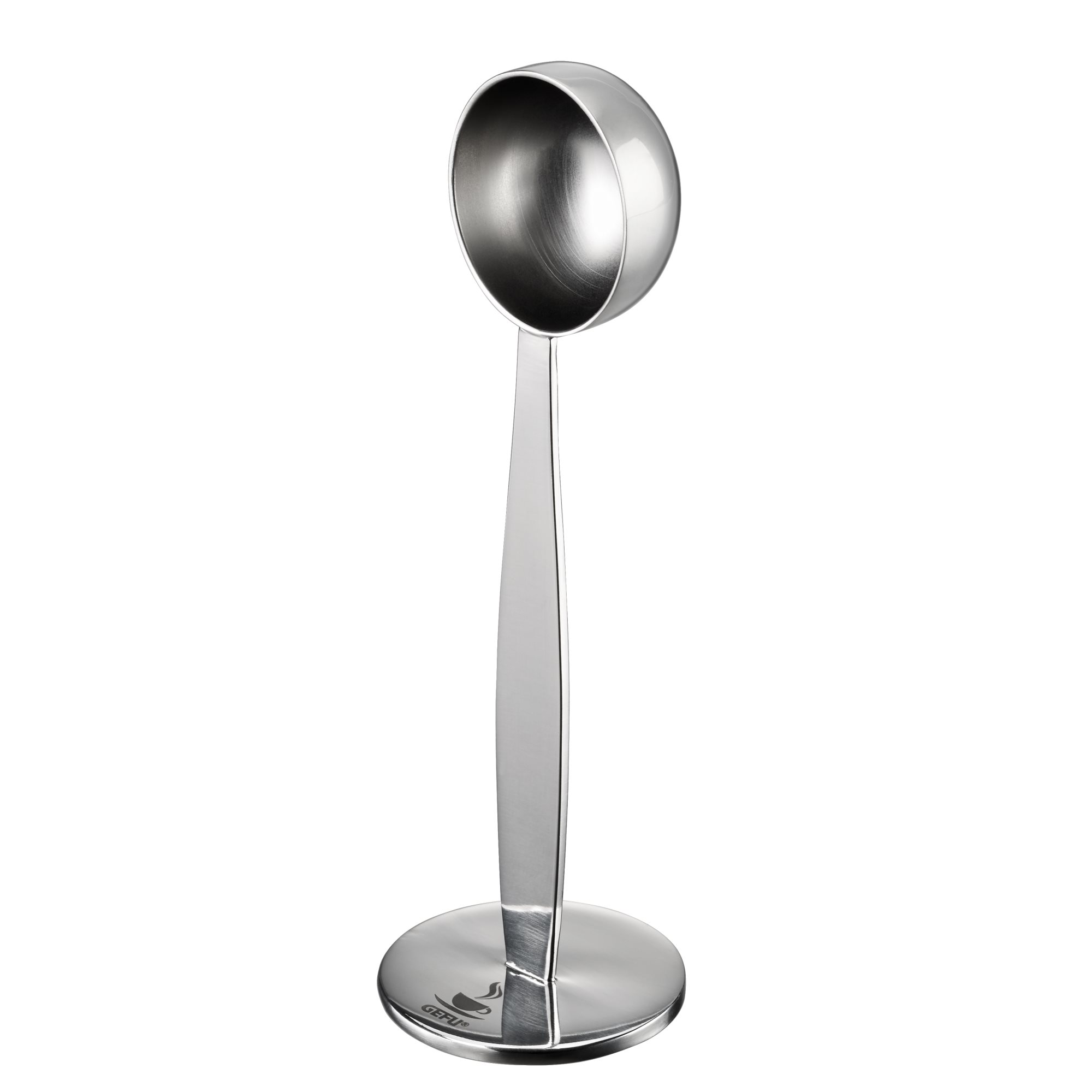GEFU Wiederbefüllbare Espresso-Kapsel Tamper TAMINO Edelstahl Kaffeestampfer Kaffemaß Es
