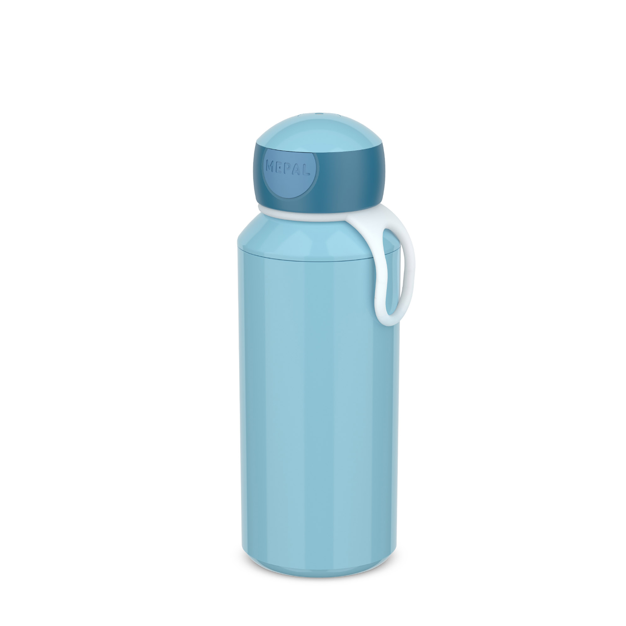 MEPAL Pop-up-Trinkflasche für Kinder CAMPUS 0,4 Liter cool blue