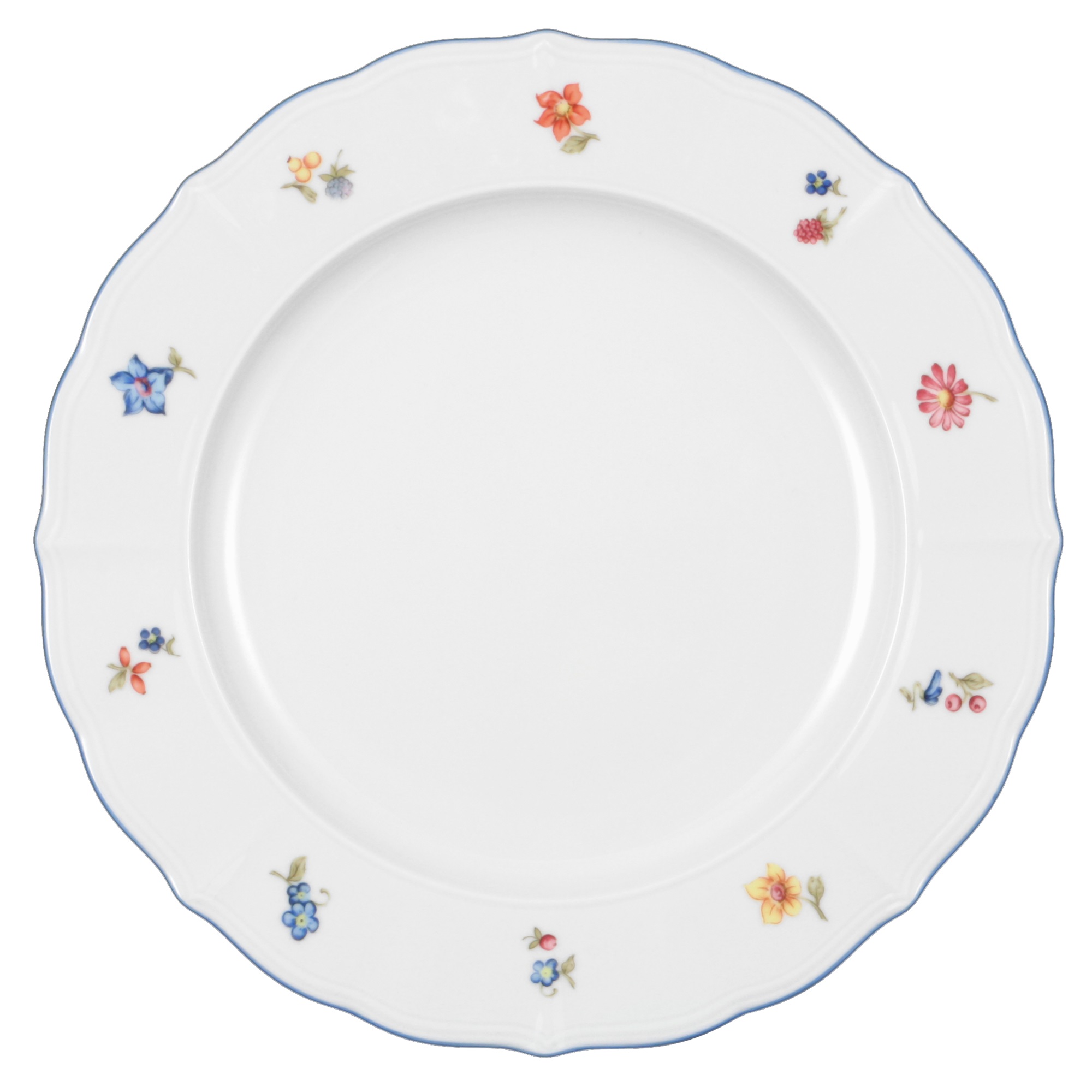 Seltmann Weiden SONATE Nostalgie 34032 Streublume Speiseteller 26 cm 6 Stück