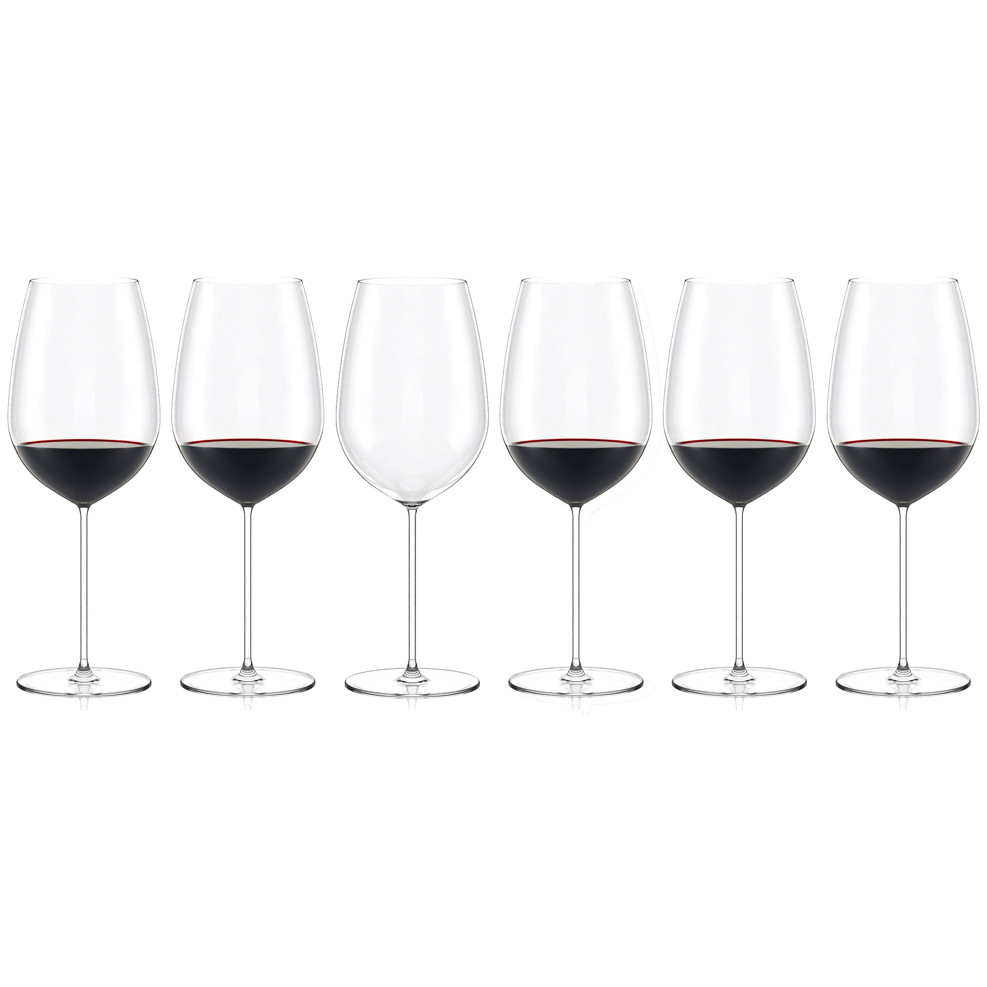 STÖLZLE LAUSITZ Serie FINO Grand Cru-Kelch Rotweinglas 6 Stück Inhalt 945 ml