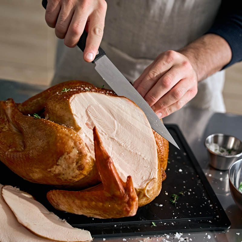 FISSLER PRO CUT knife set with chef's knife, carving knife, paring knife