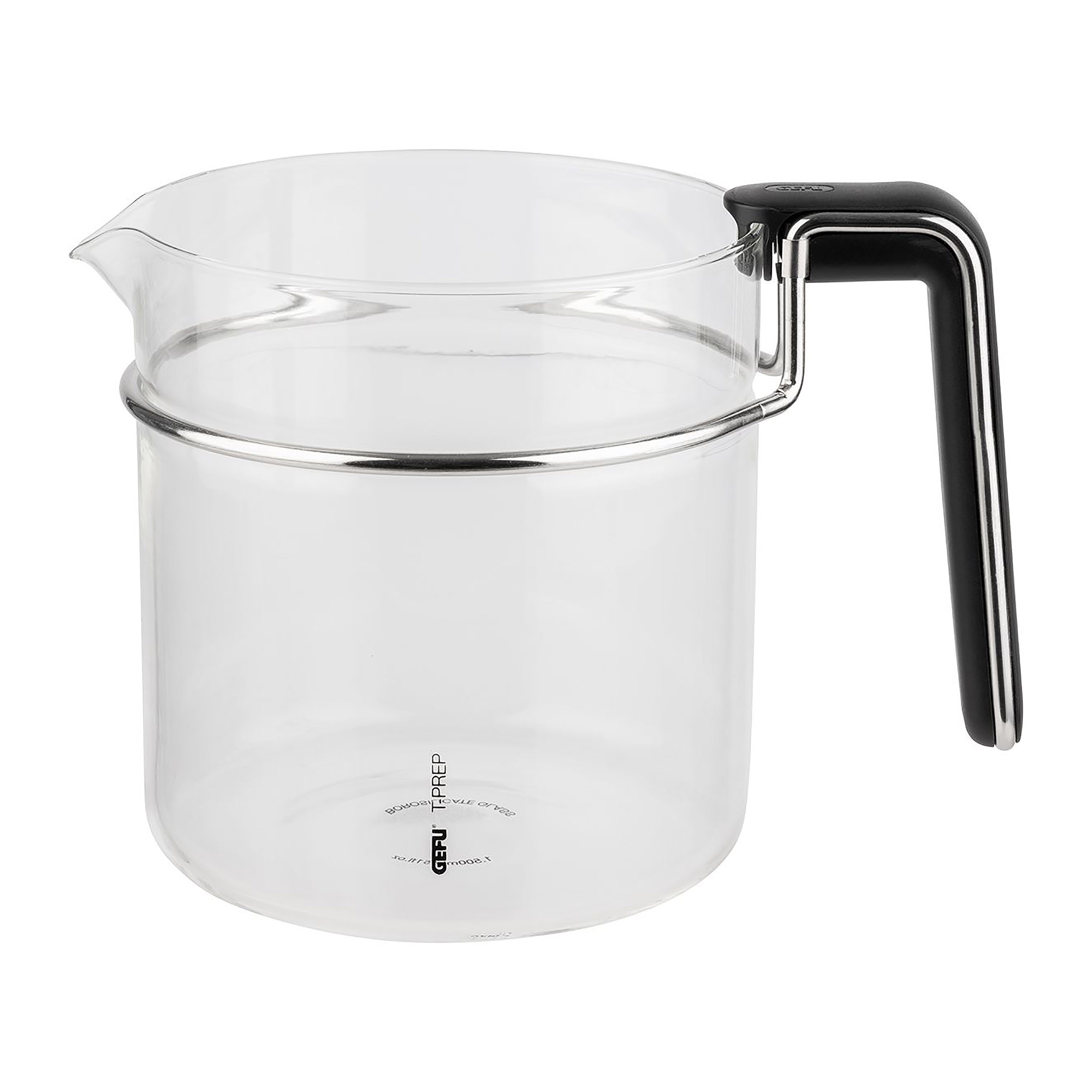 GEFU Ersatzglas mit Griff für Teekanne T-PREP 1,5 Liter für 5 - 6 Tassen