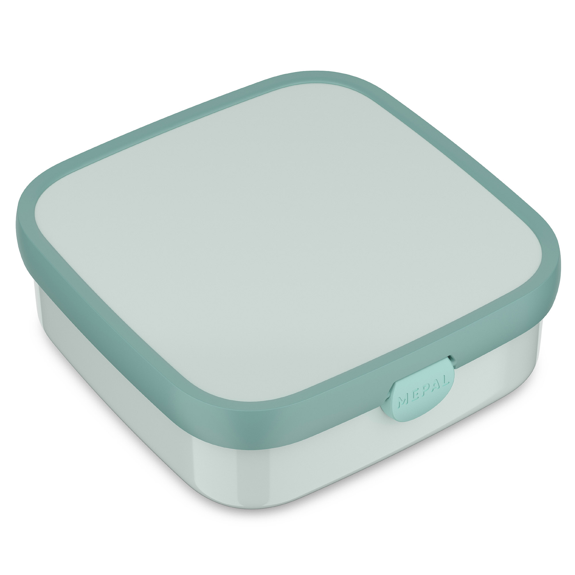 MEPAL Brotdose für Kinder CAMPUS groß mit 2 Bento-Einsätzen 1,3 Liter cool mint