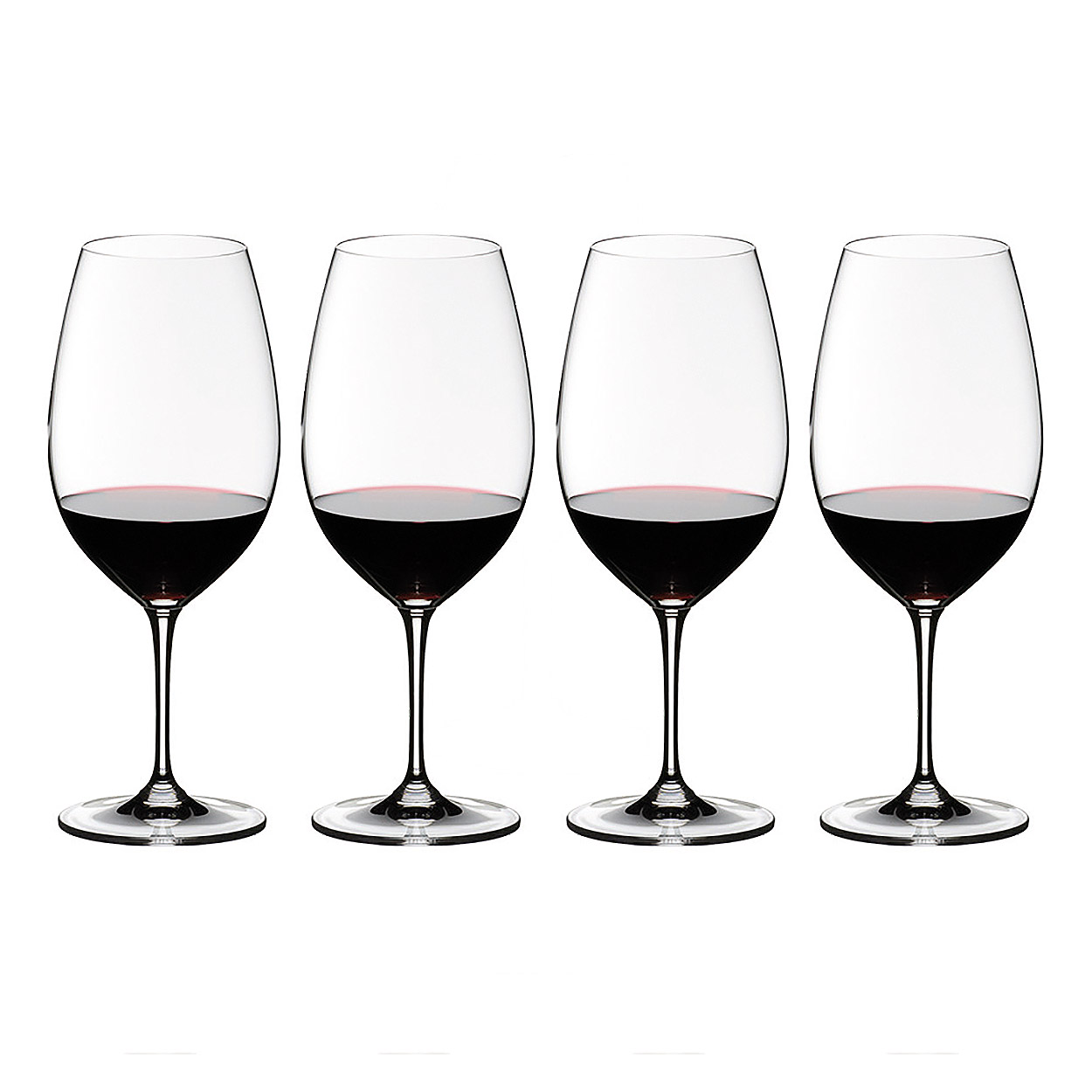 RIEDEL Serie VINUM Rotweinglas Shiraz / Syrah 692 ml 4er-Vorteils-Set