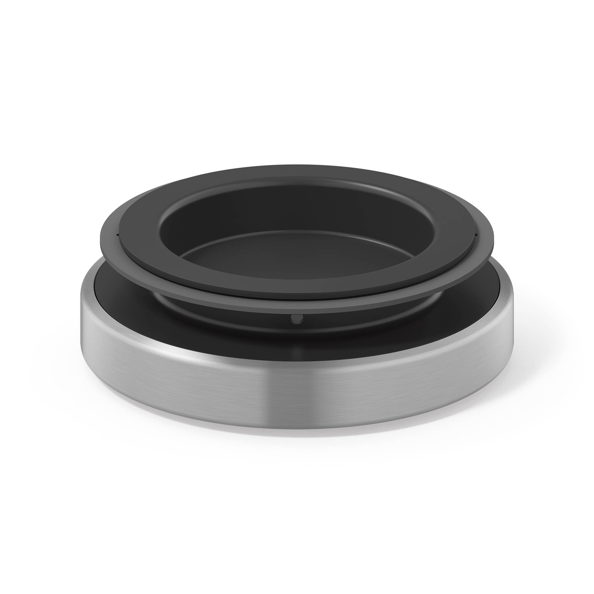 ZACK storage jar CUNDO 0.3 litre borosilicate glass stainless steel lid food storage jar