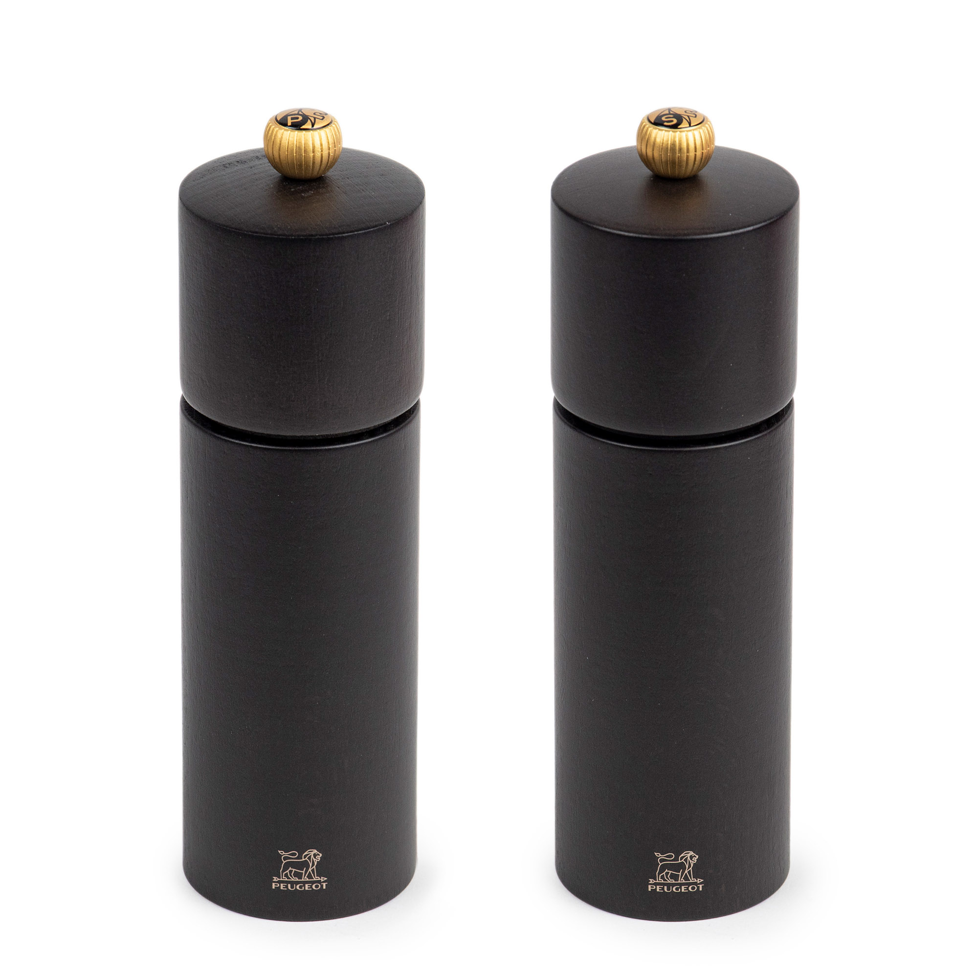 PEUGEOT 2er-Set COSY DUO Salz- + Pfeffermühle 18 cm schokolade Zirlion-Mahlwerk