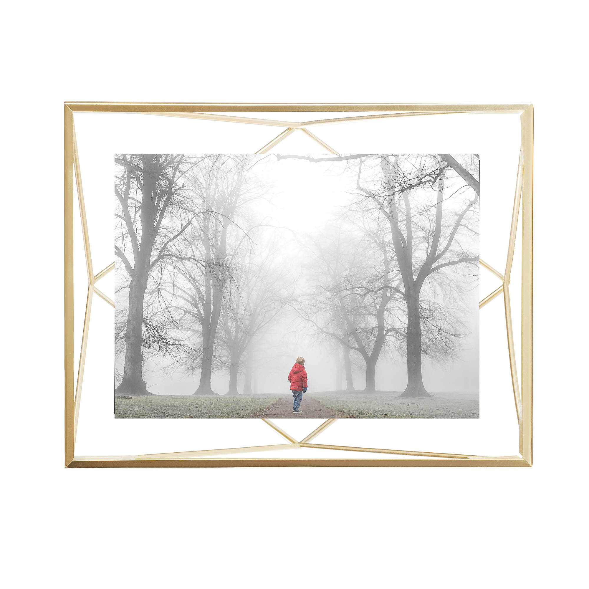 UMBRA picture frame PRISMA for pictures 13 x 18 cm brass matt finish