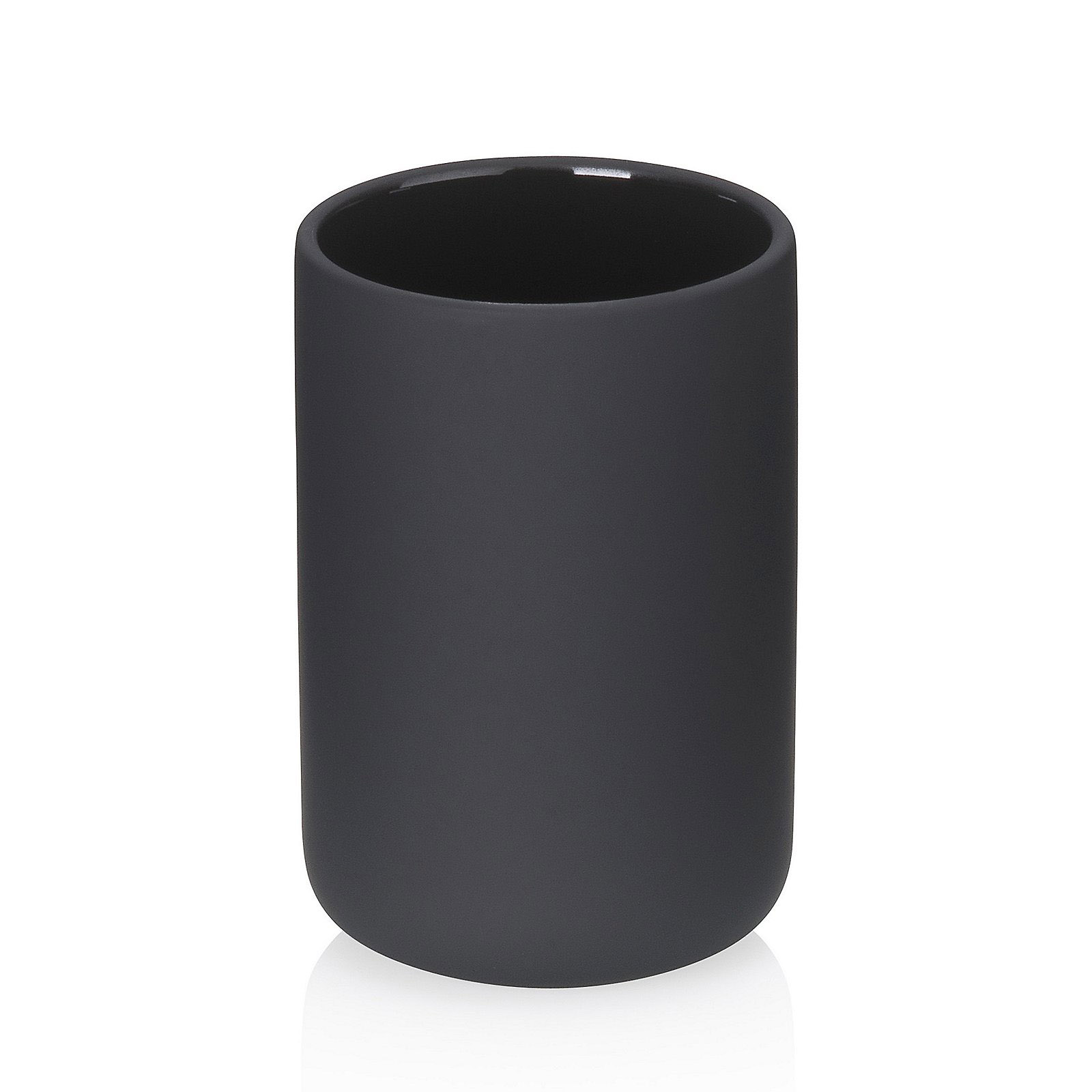 KELA Zahnputzbecher Zahnbürstenhalter SANA schwarz