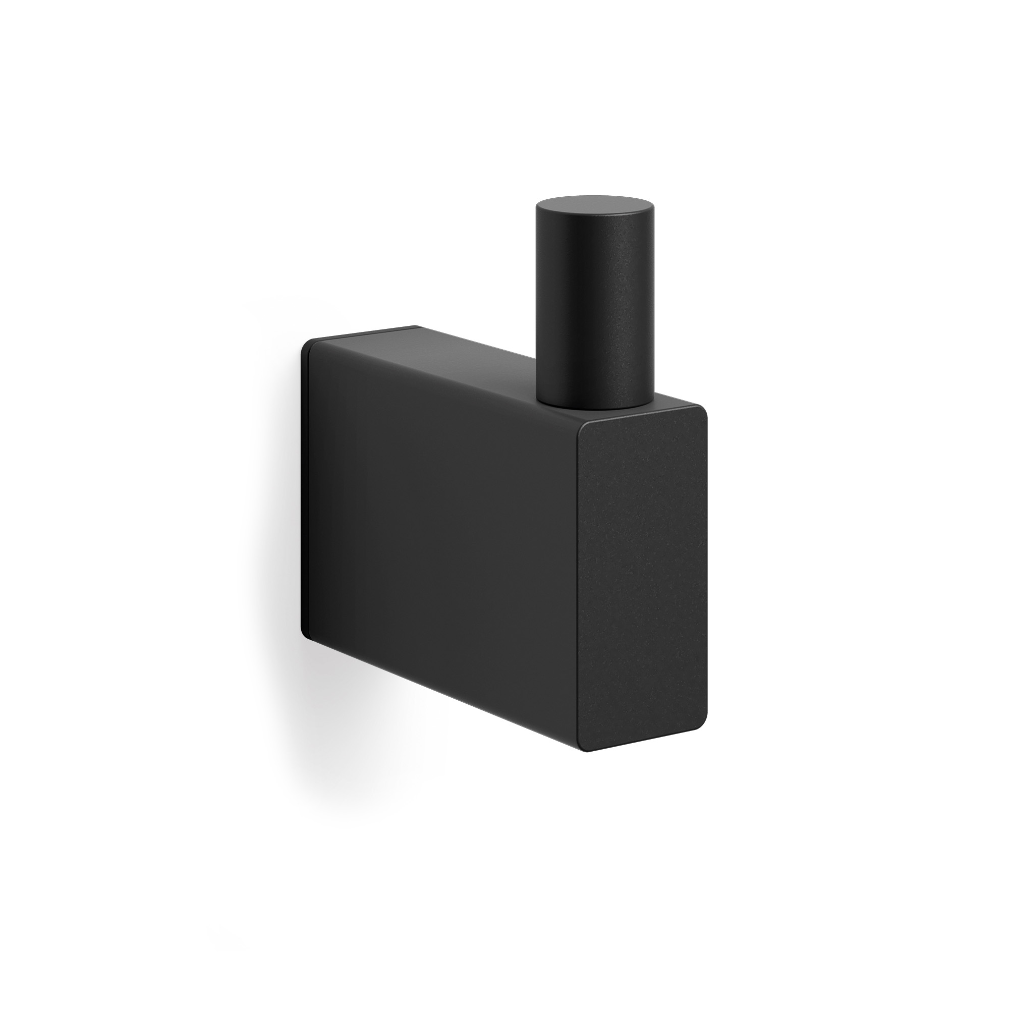 ZACK Handtuchhaken LINEA aus Edelstahl matt schwarz Handtuchhalter