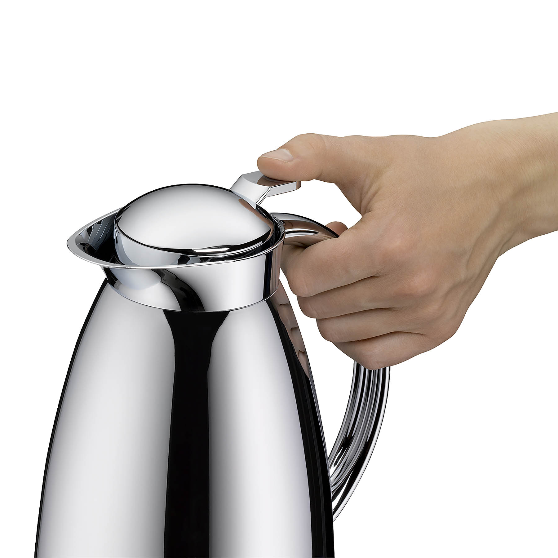 ALFI GUSTO 1.0-litre vacuum flask, polished stainless steel