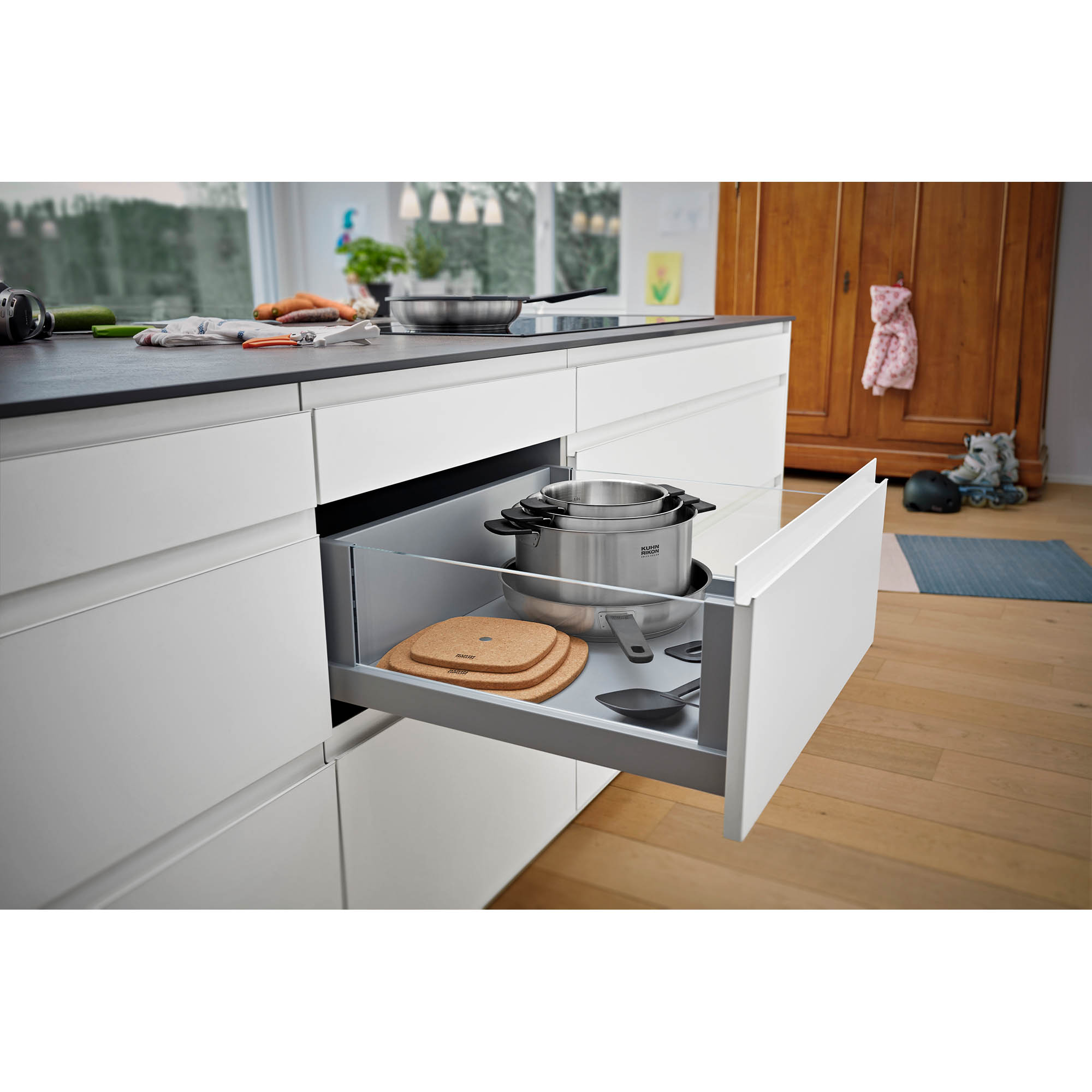 KUHN RIKON SMART & COMPACT saucepan 24 cm 5.0 litres INDUCTION