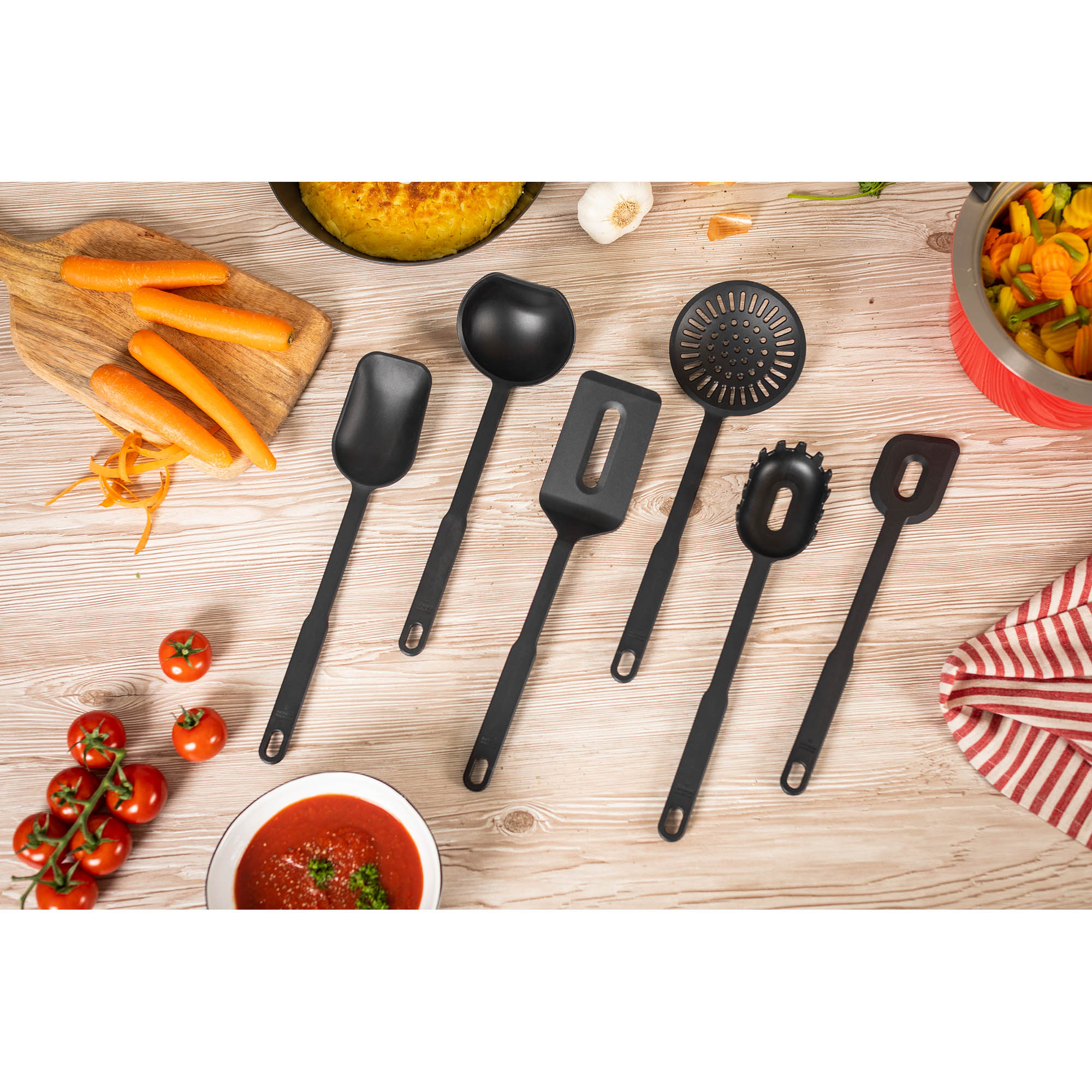 KUHN RIKON Küchenhelfer-Set SWISS COOKS' TOOLS 6-teilig