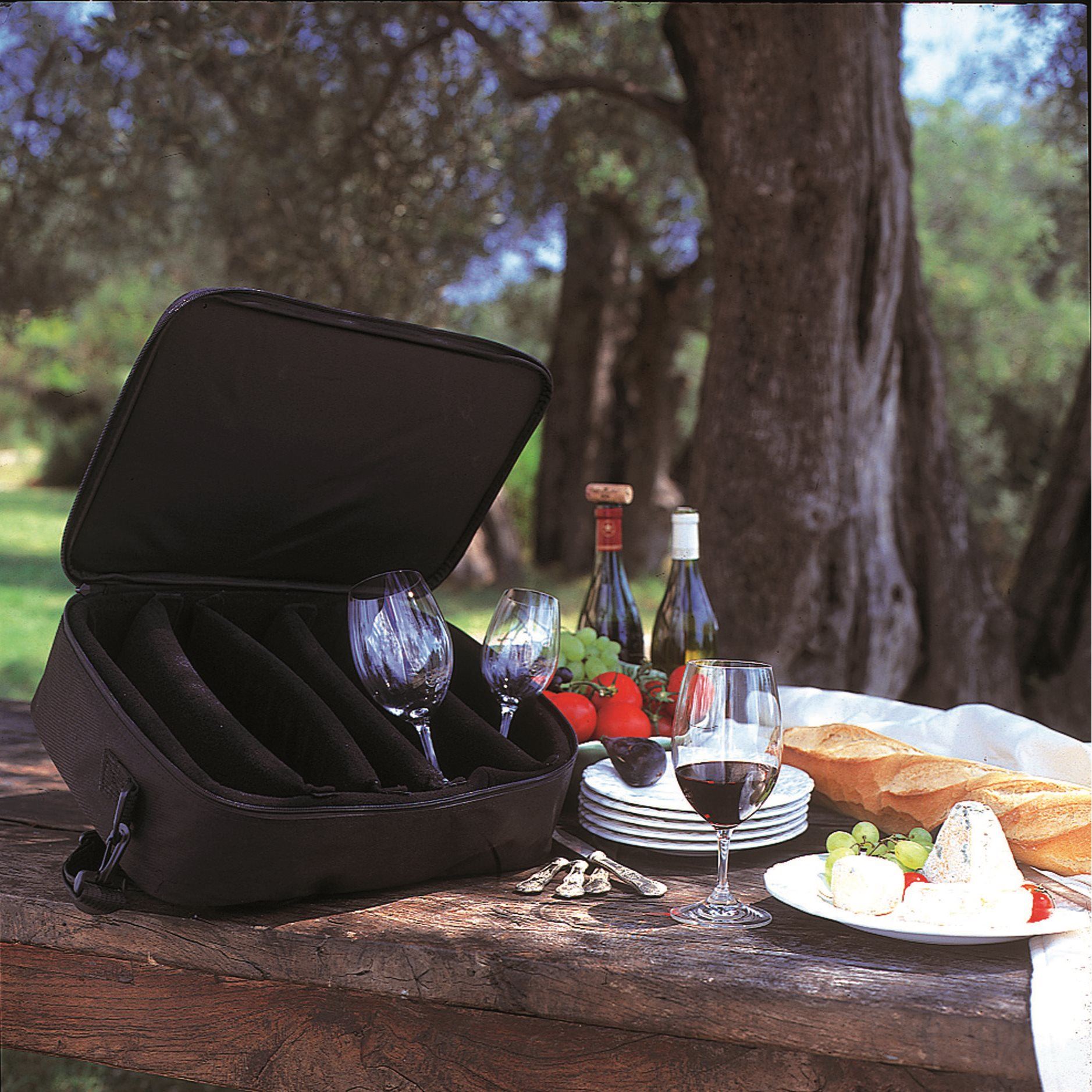 RIEDEL Transporttasche für 5 Weingläser Gläsertasche Carrying Bag