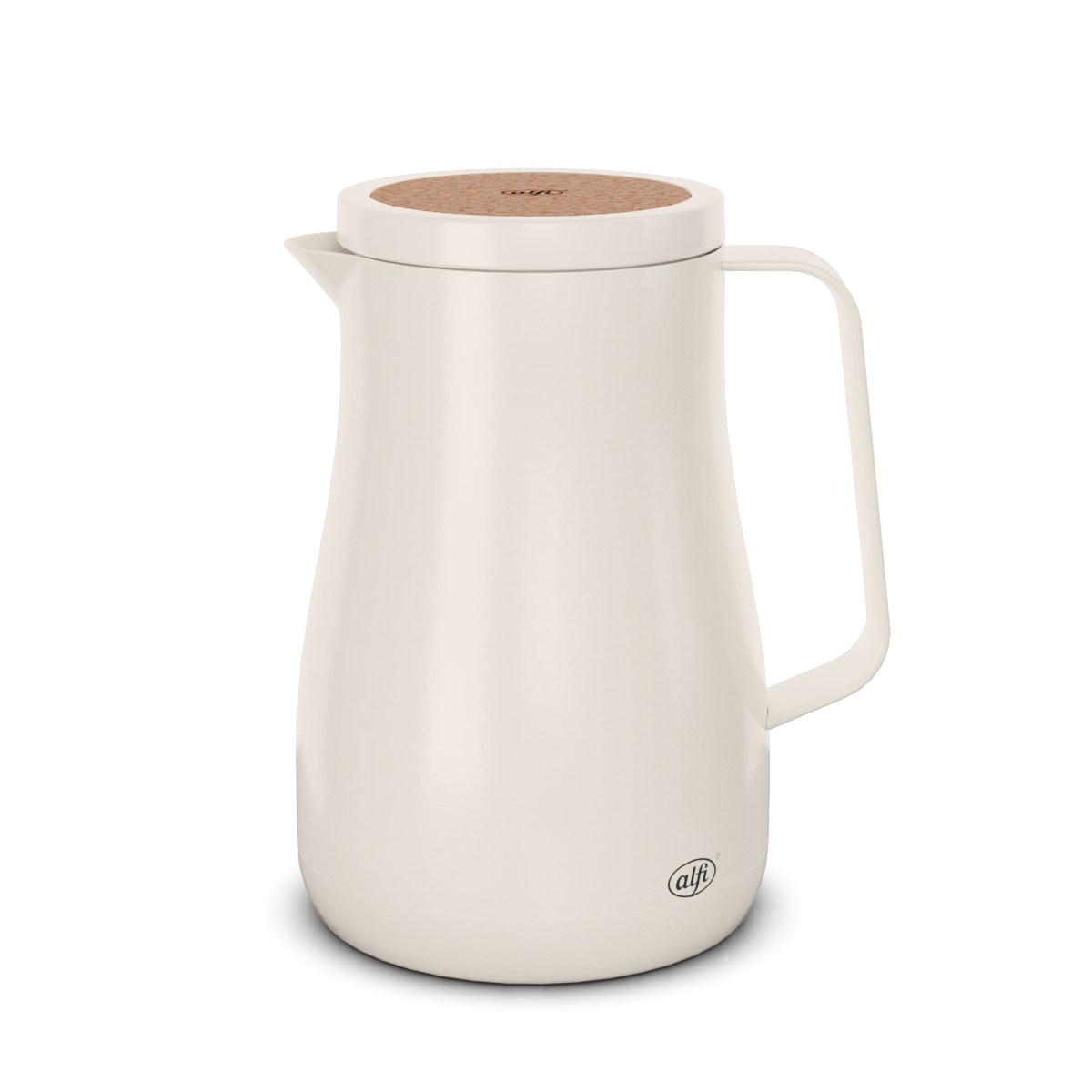 ALFI Isolierkanne STUDIO TEA 0,7 Liter porzellanweiß