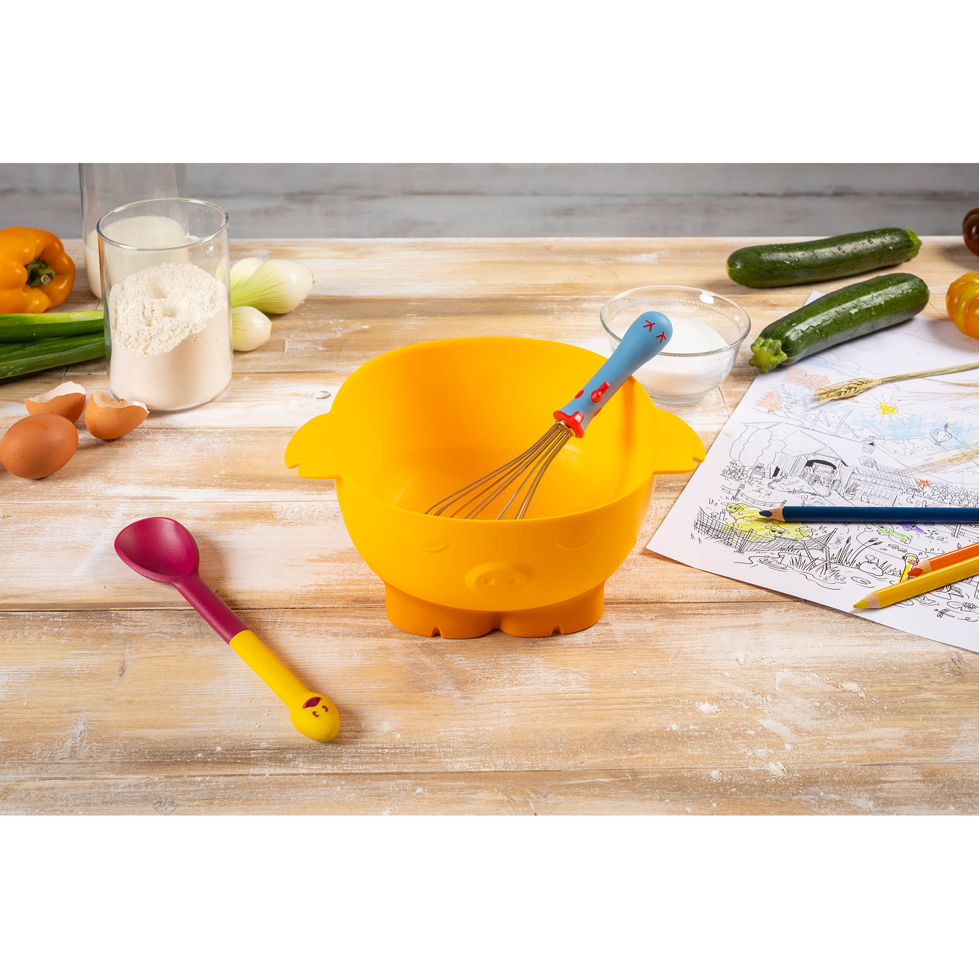 KUHN RIKON kinderkitchen Rührlöffel Kochlöffel Gans