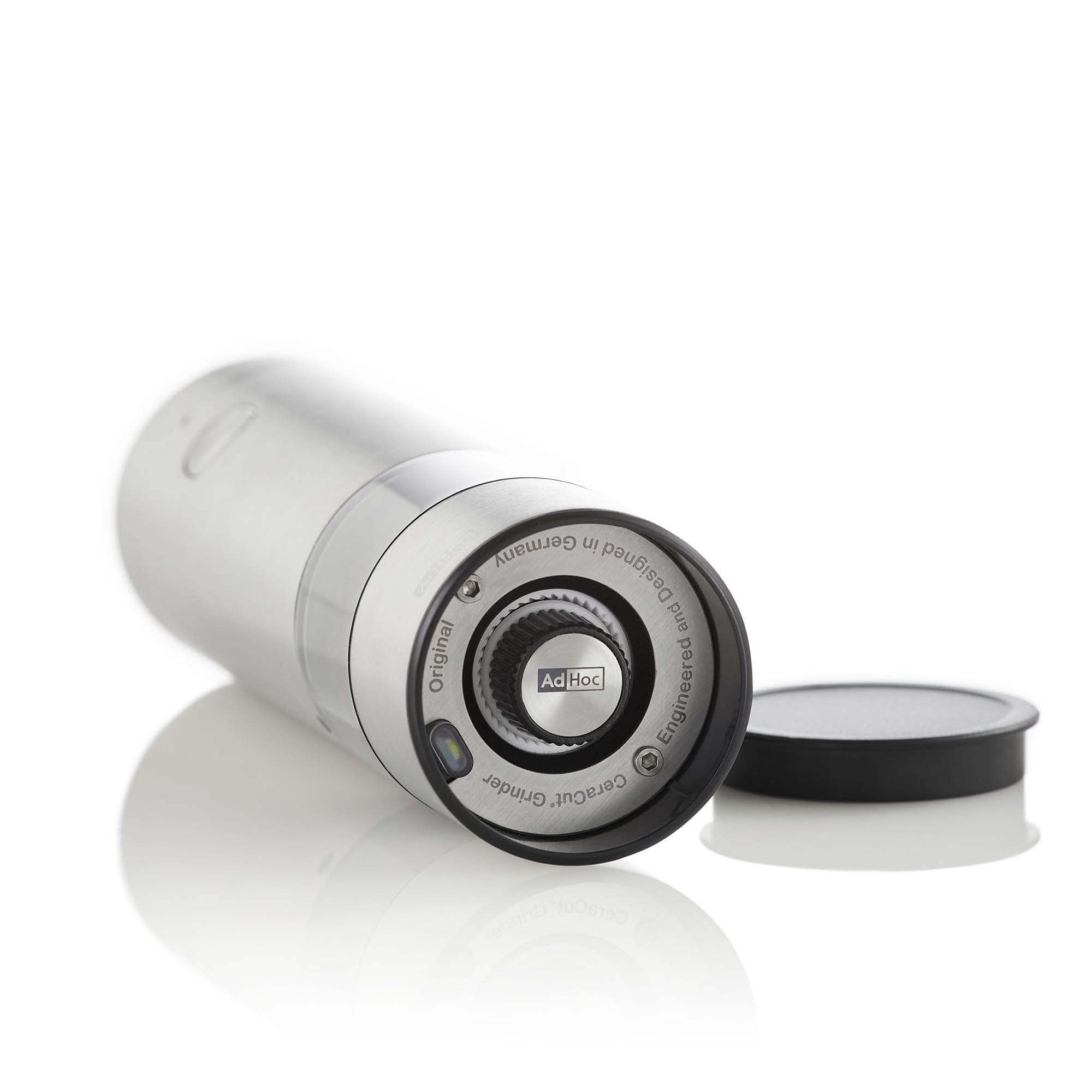 AdHoc electric pepper mill and salt mill i.MILL in a set 17 cm rechargeable