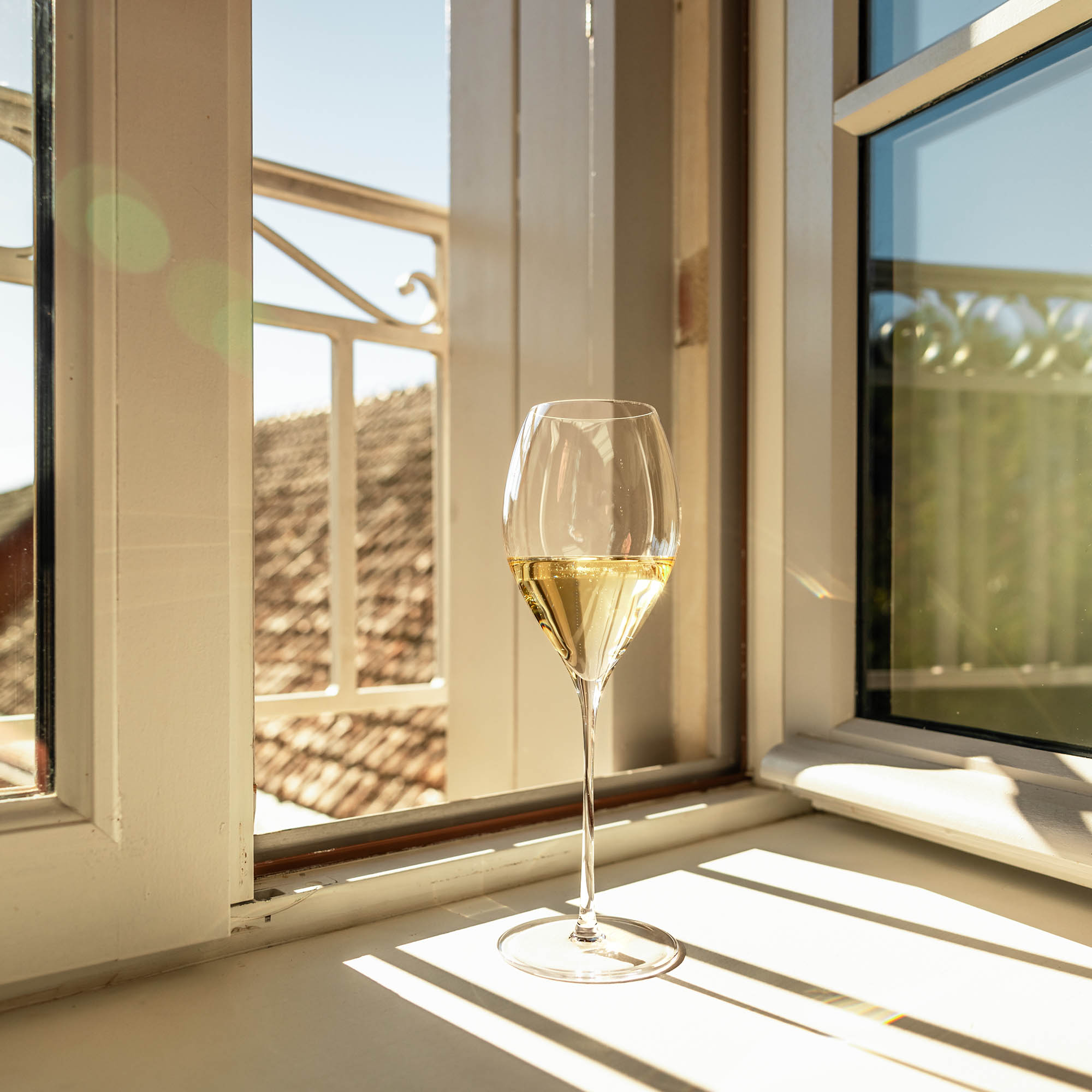 STÖLZLE LAUSITZ Serie FINO Champagnerkelch Champagnerglas 2 Stück Inhalt 425 ml