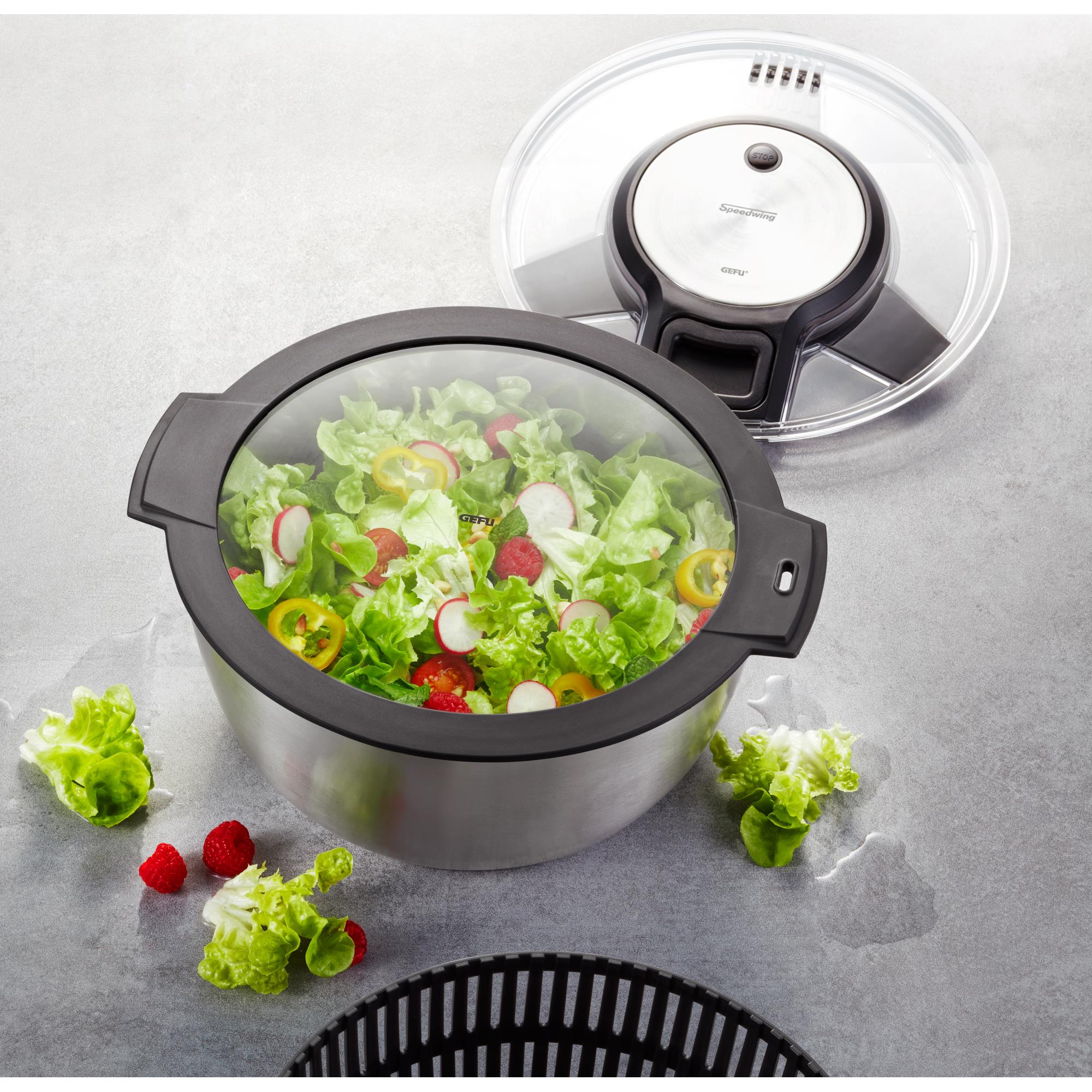 GEFU Frischhaltedeckel 26 cm für Salatschleuder SPEED WING