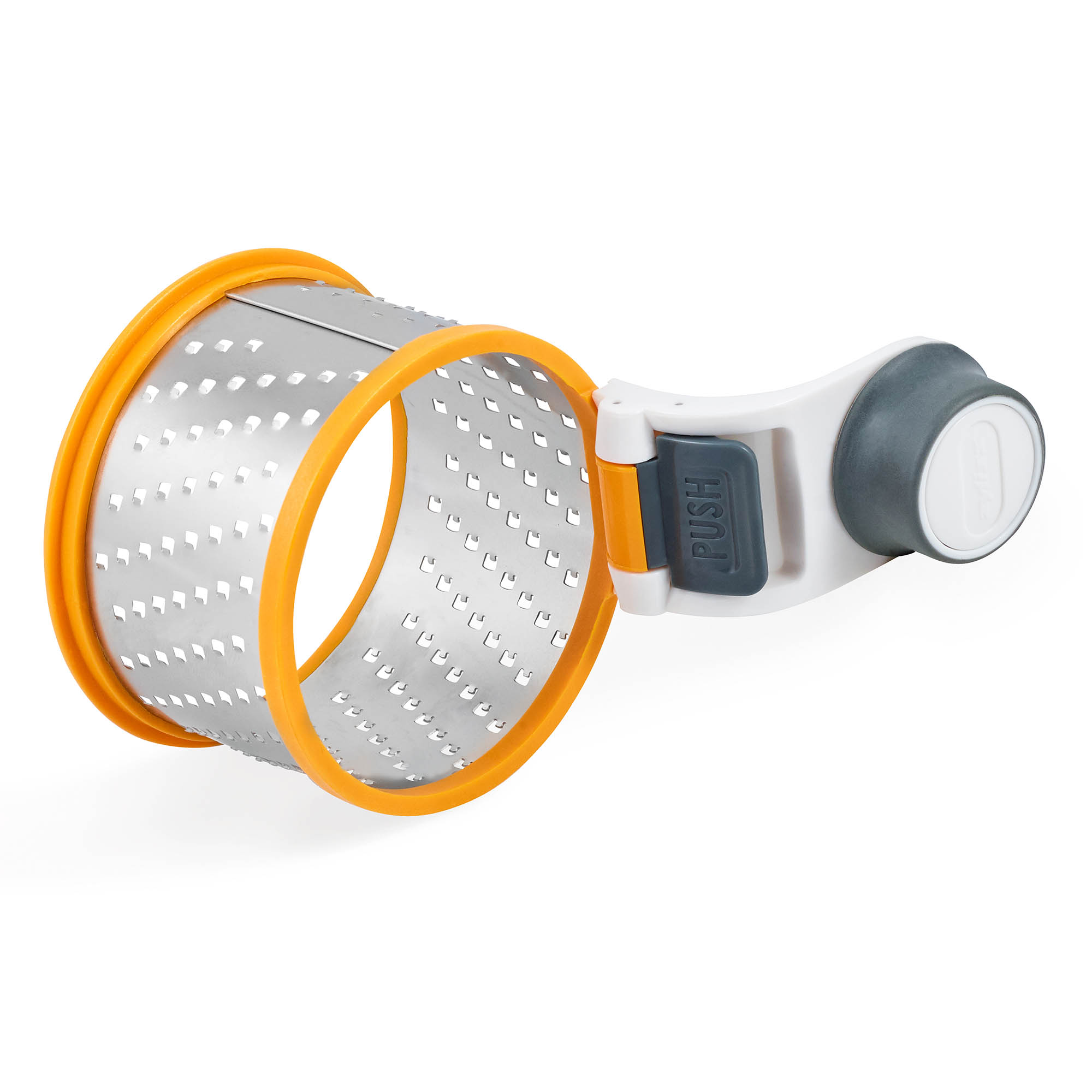 ZYLISS cheese drum grater with 2 drums for fine and coarse grating
