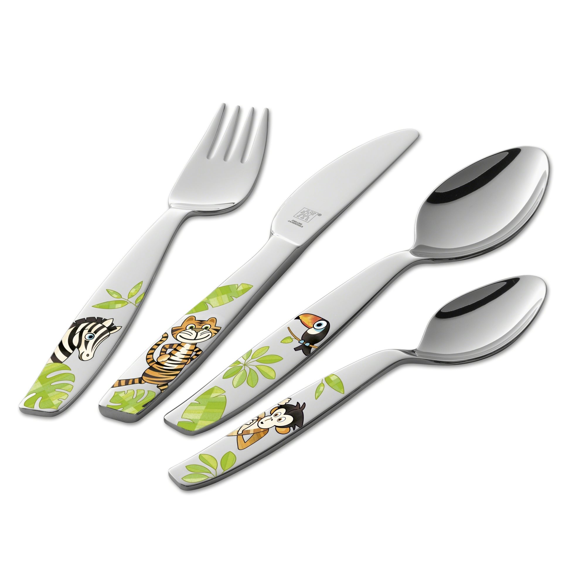 ZWILLING Twin Kids Kinderbesteck Jungle 4 teilig