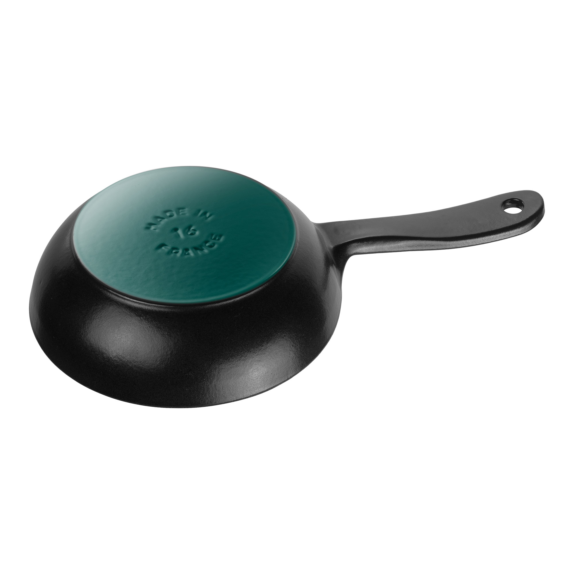 STAUB France frying pan 16 cm cast iron black