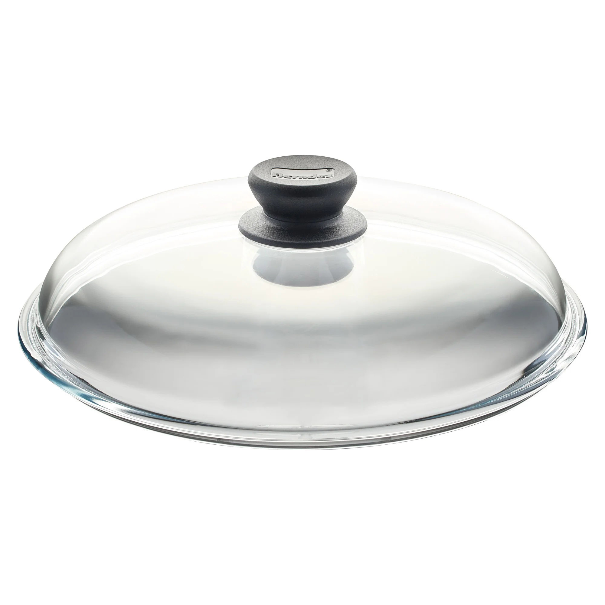 BERNDES Hoher Glasdeckel für Pfannen und Töpfe 28 cm