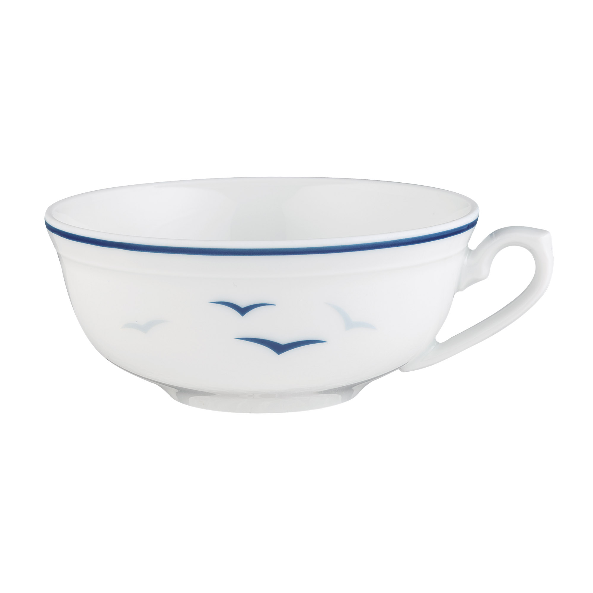 Königlich Tettau WORPSWEDE Rügen 4164 Teeobertasse 0,14 Liter 6 Stück