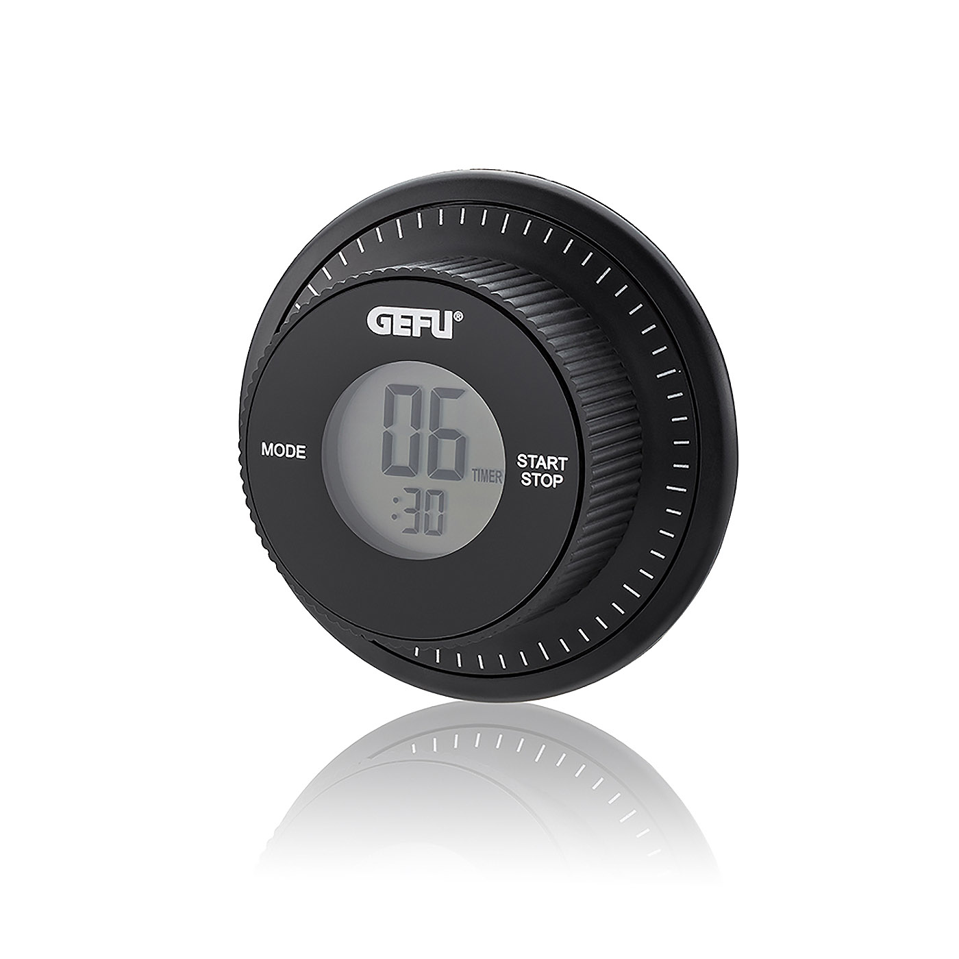GEFU Digital-Timer Kurzzeitmesser SAFE Tresorknopf-Design