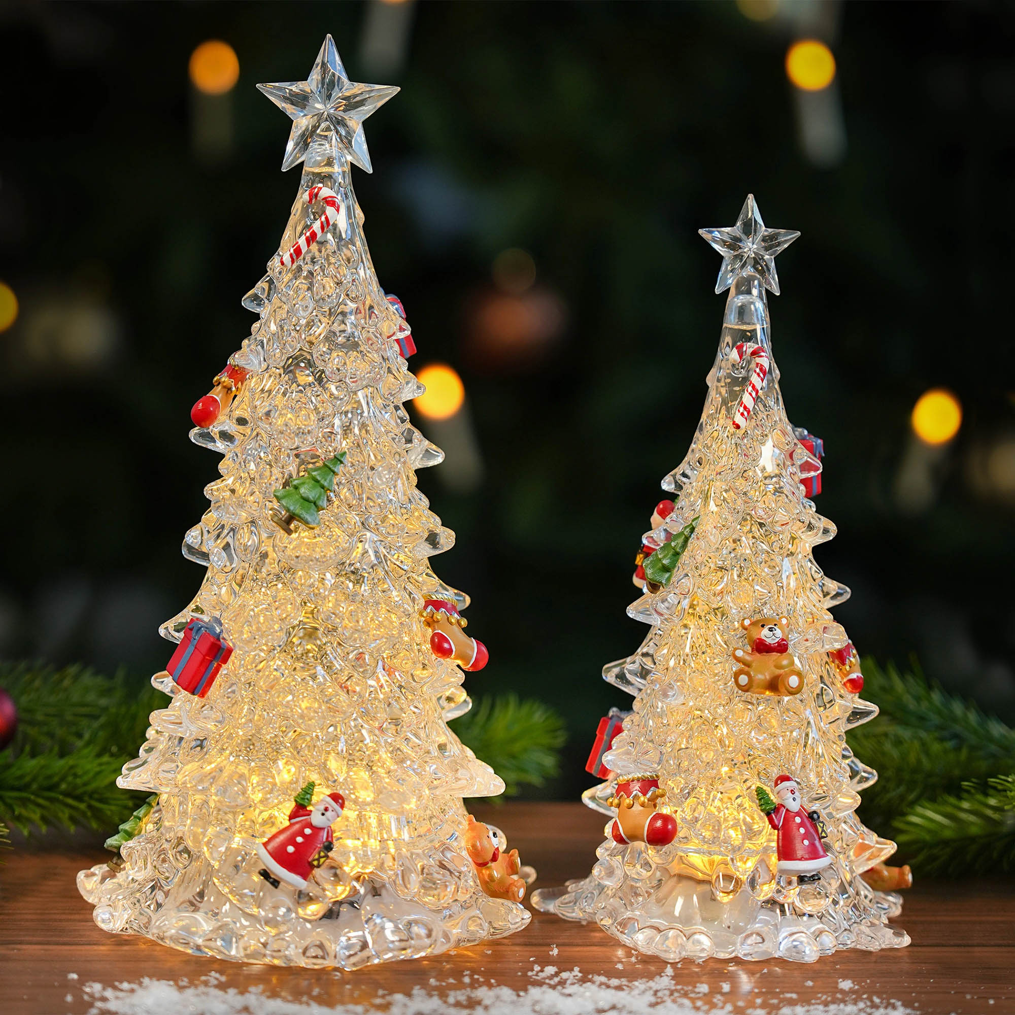 VILLEROY & BOCH LED-Tischleuchte RAVELLO TOY'S DELIGHT 25,5 cm Weihnachtsdeko