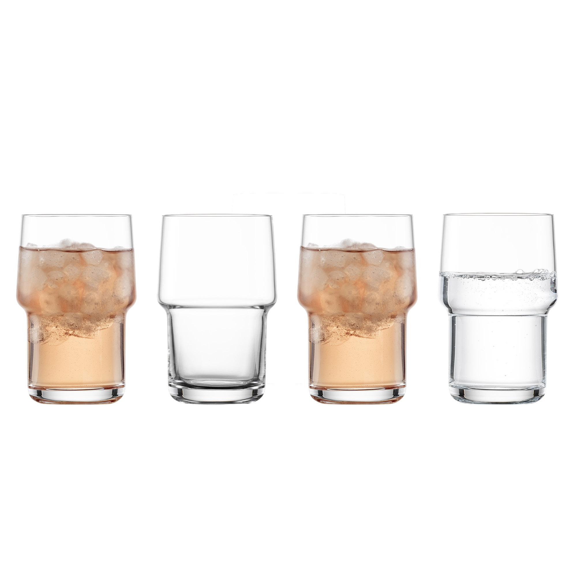 ZWIESEL GLAS Serie CLICK Allroundglas stapelbar 4 Stück Inhalt je 295 ml