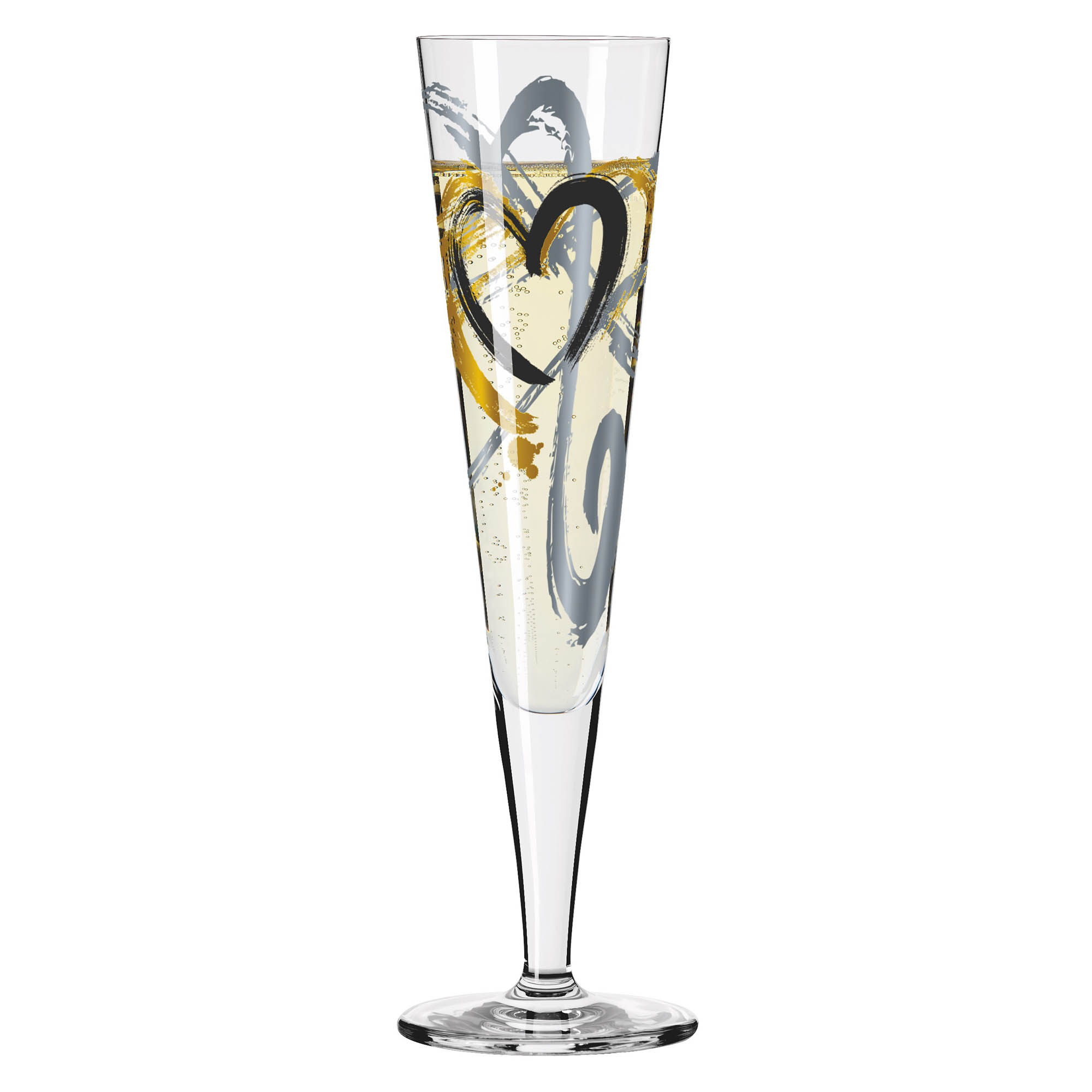 RITZENHOFF Champagnerglas GOLDNACHT No 1 Inhalt 205 ml