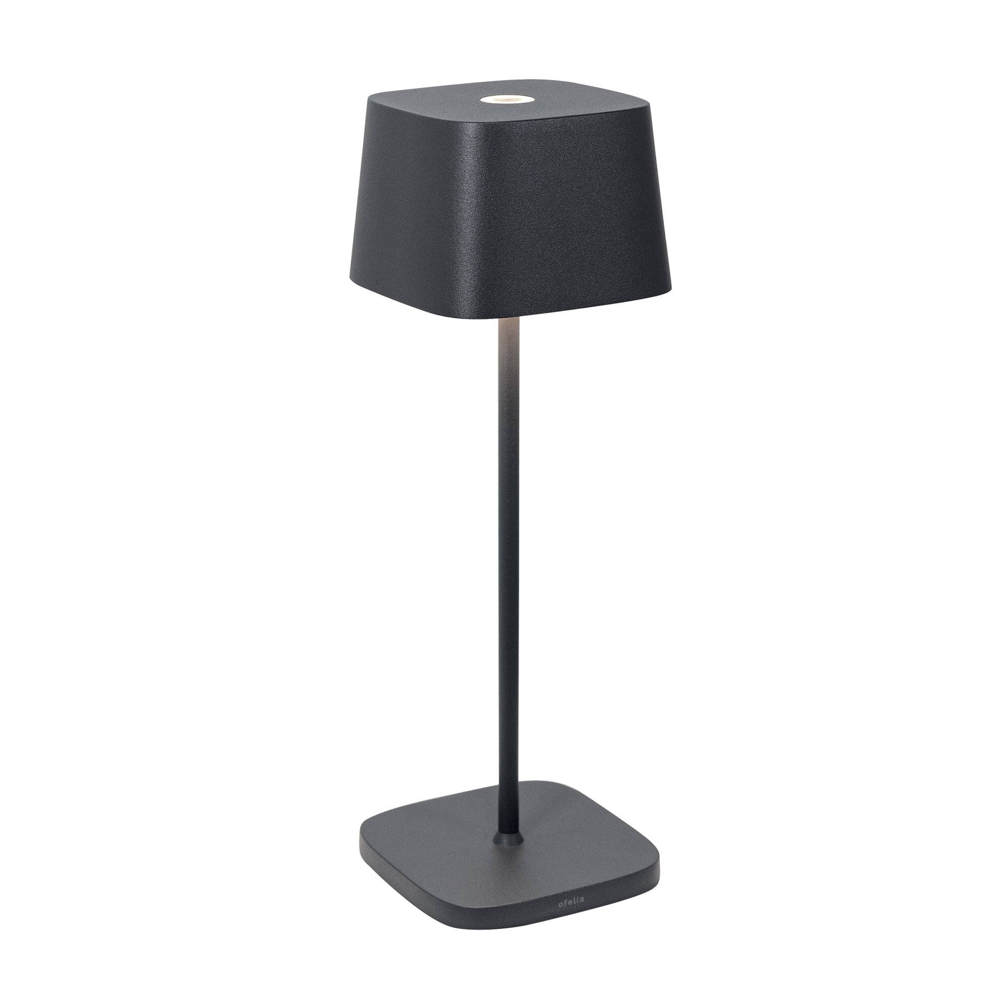 ZAFFERANO LED-Tischlampe OFELIA PRO 29 cm Dark grey