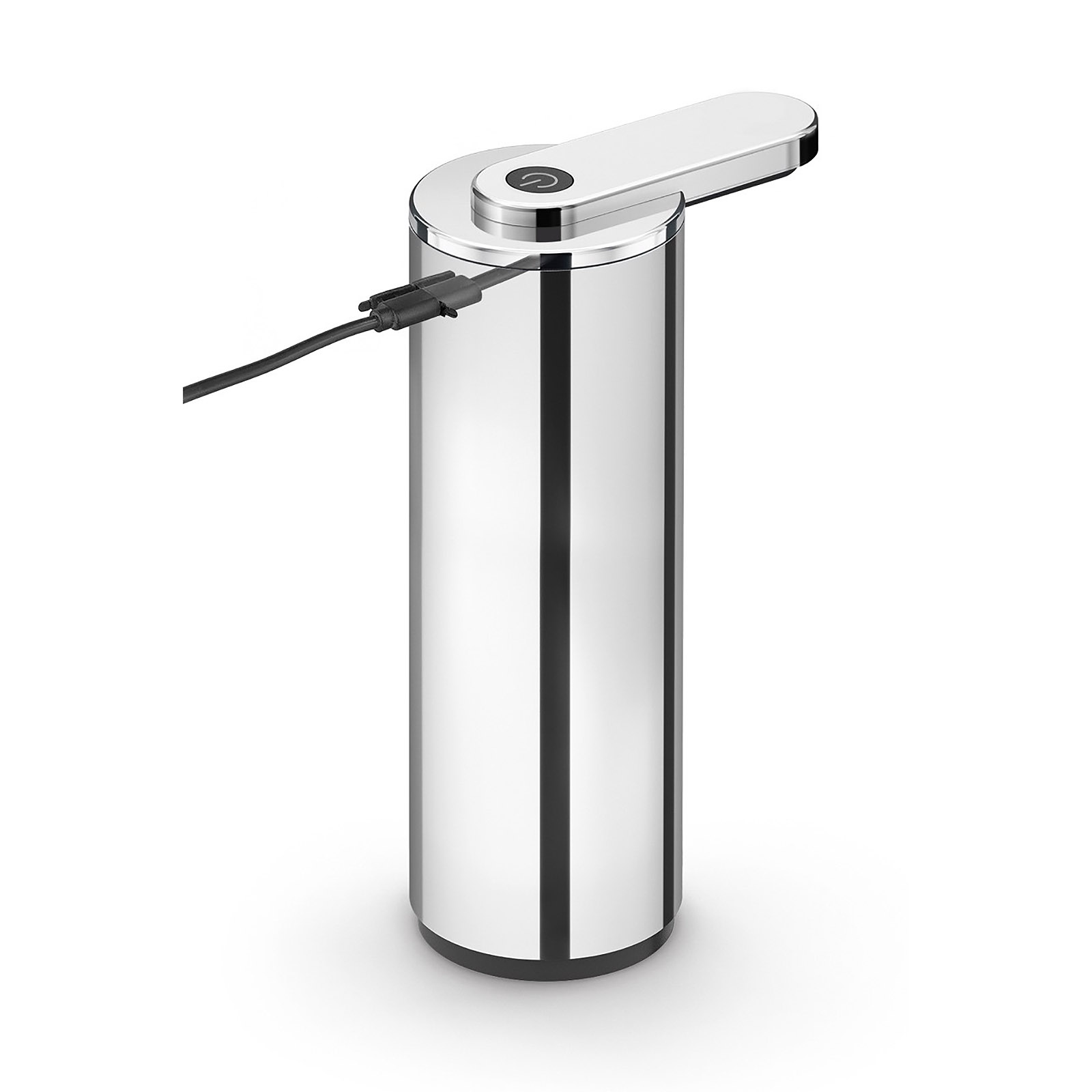 ZACK Sensor-Lotionspender Seifenspender TERVO 200 ml mit Akku Edelstahl poliert
