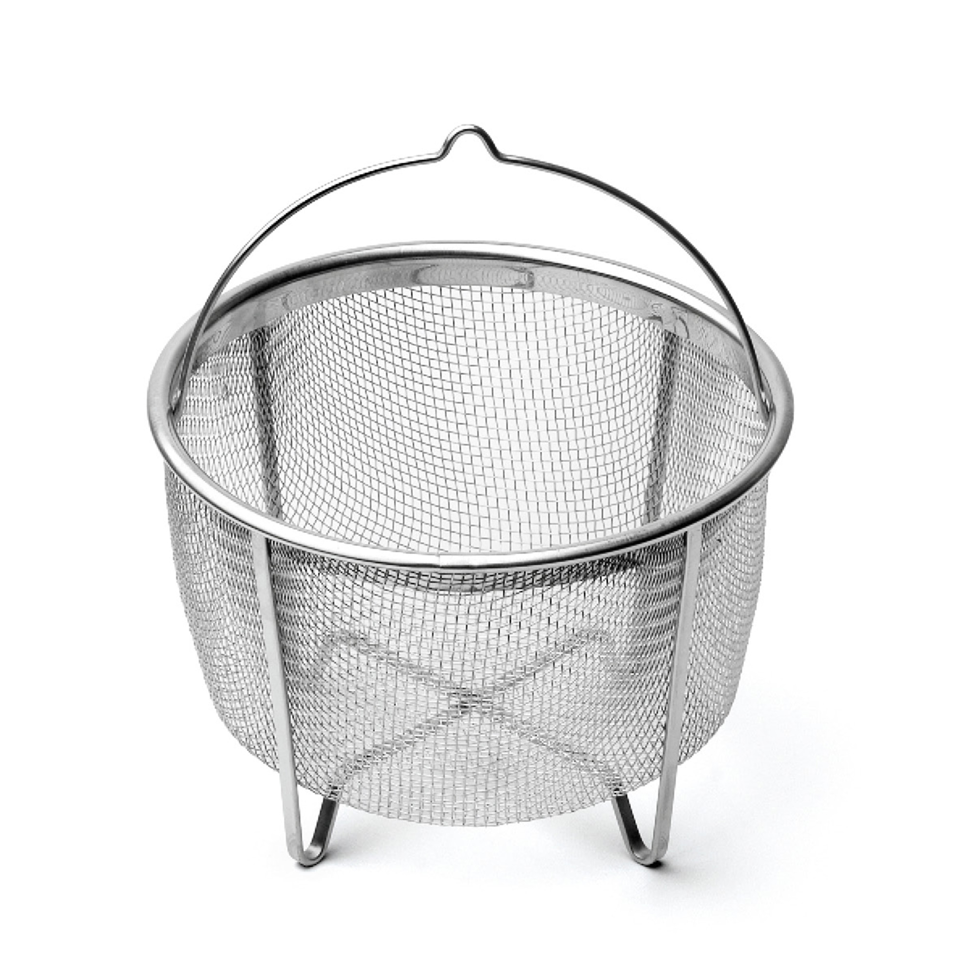 WEIS Gemüsesiedekorb Dämpfeinsatz aus Edelstahl 19 cm