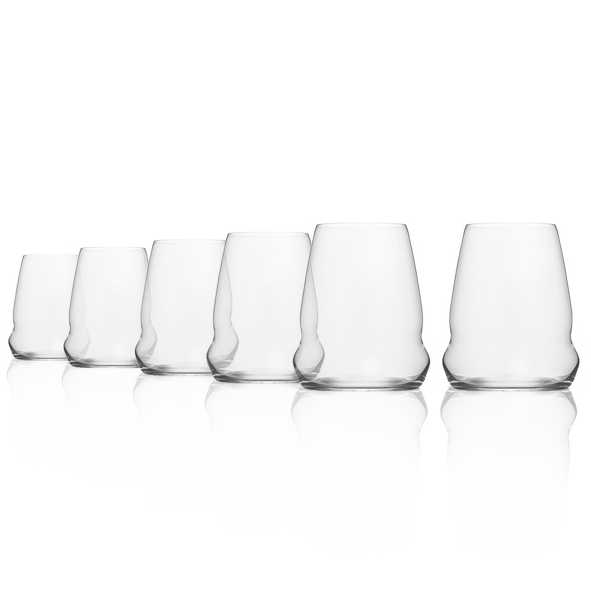 STÖLZLE LAUSITZ Serie COCOON Rotweinbecher Wasserglas 6 Stück Inhalt 556 ml