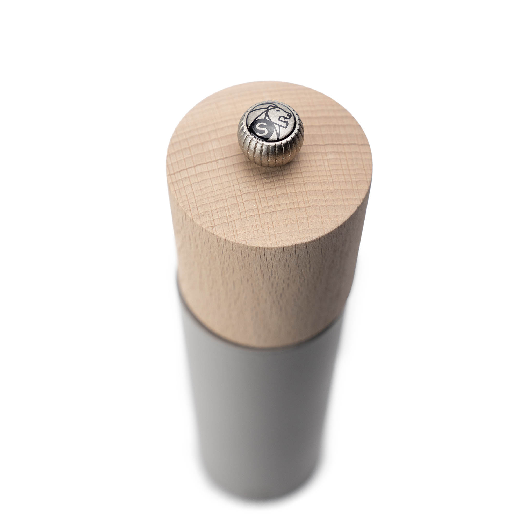 PEUGEOT Salzmühle BOREAL 21 cm Buchenholz kieselgrau