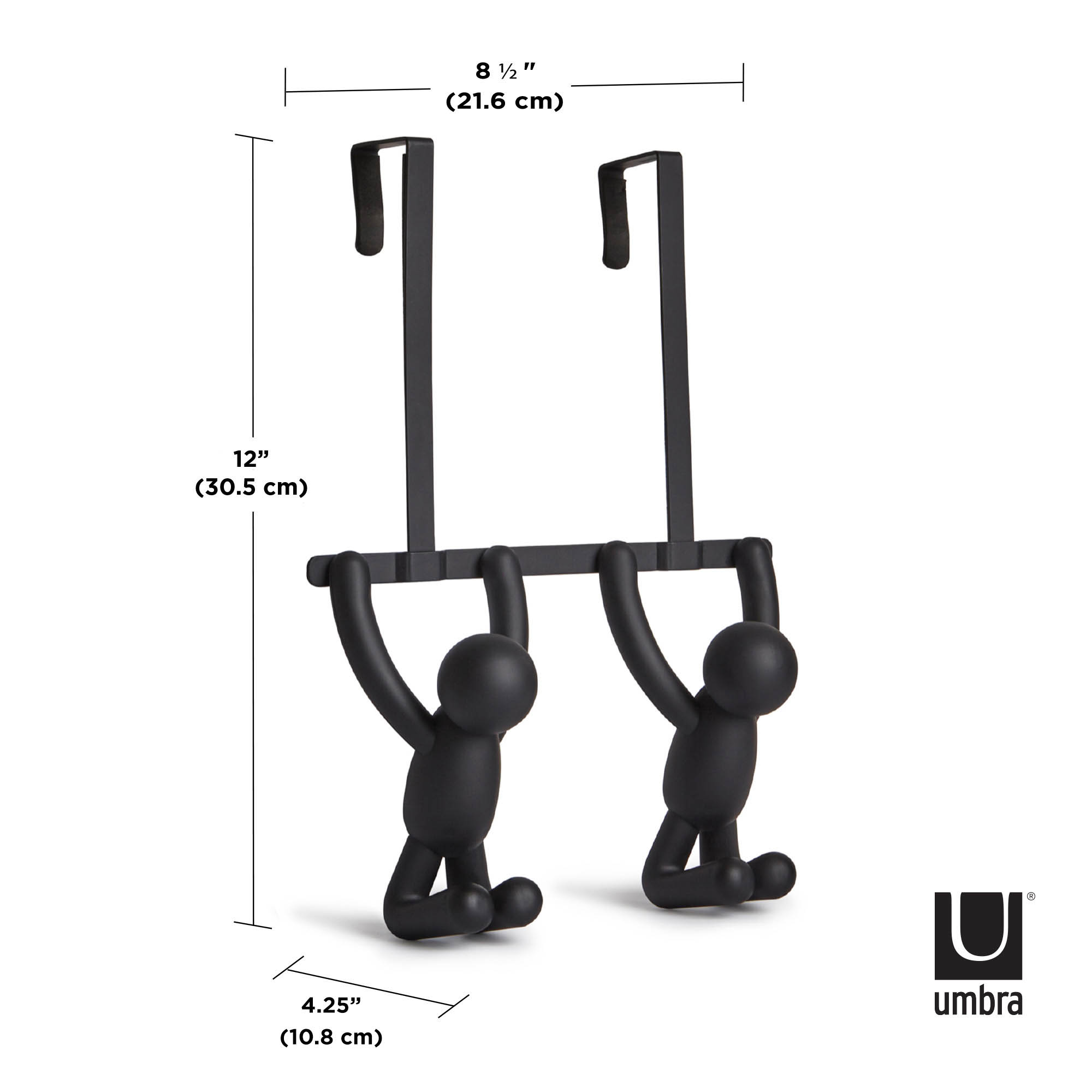 UMBRA coat rack door hook BUDDY black