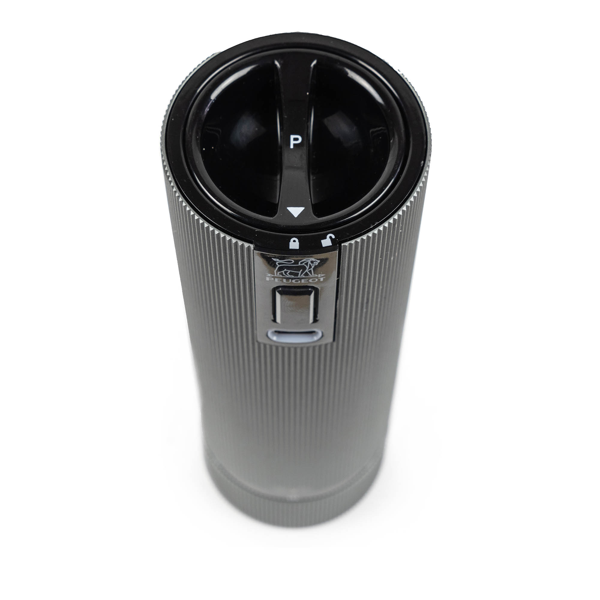 PEUGEOT LINE ELECTRIC Electric Pepper Mill, 15 cm, Aluminium, Anthracite