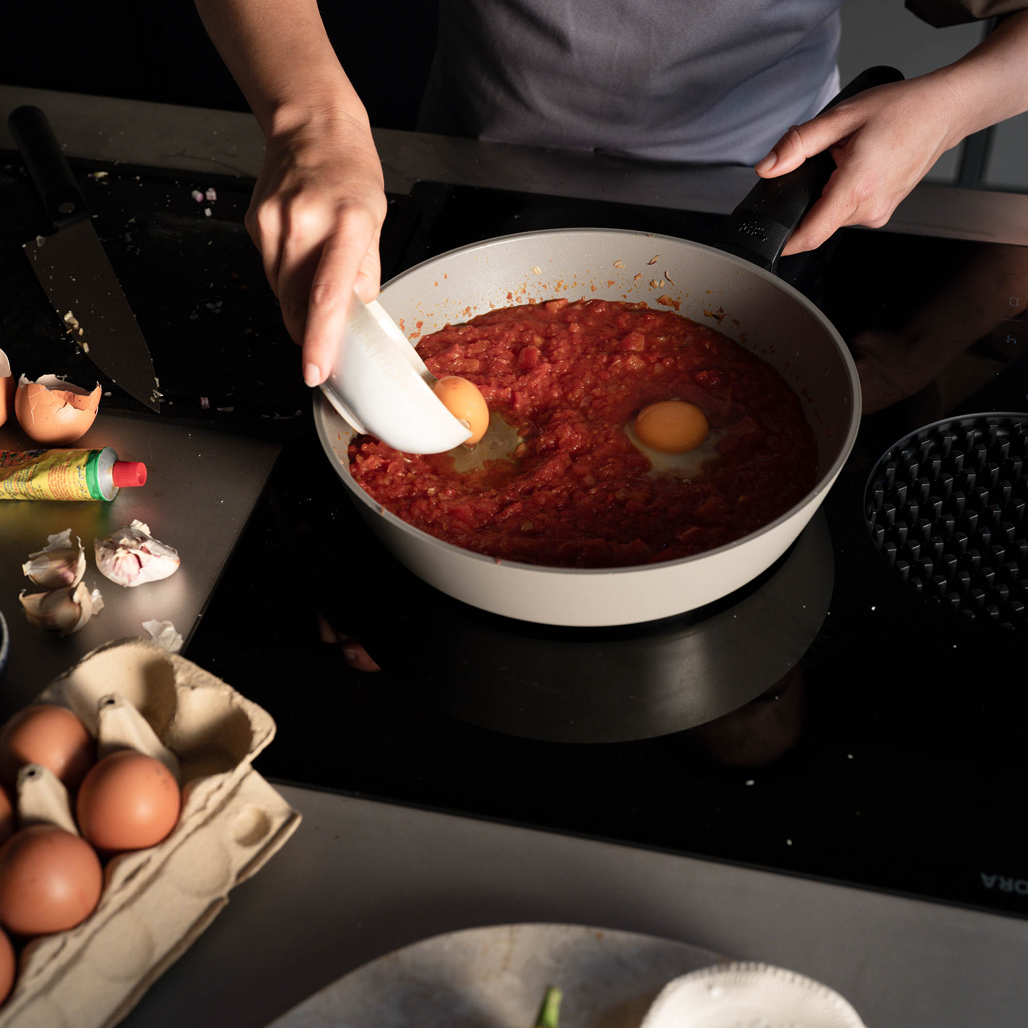 FISSLER Bratpfanne CERATAL EVO COMFORT grau 24 cm INDUKTION