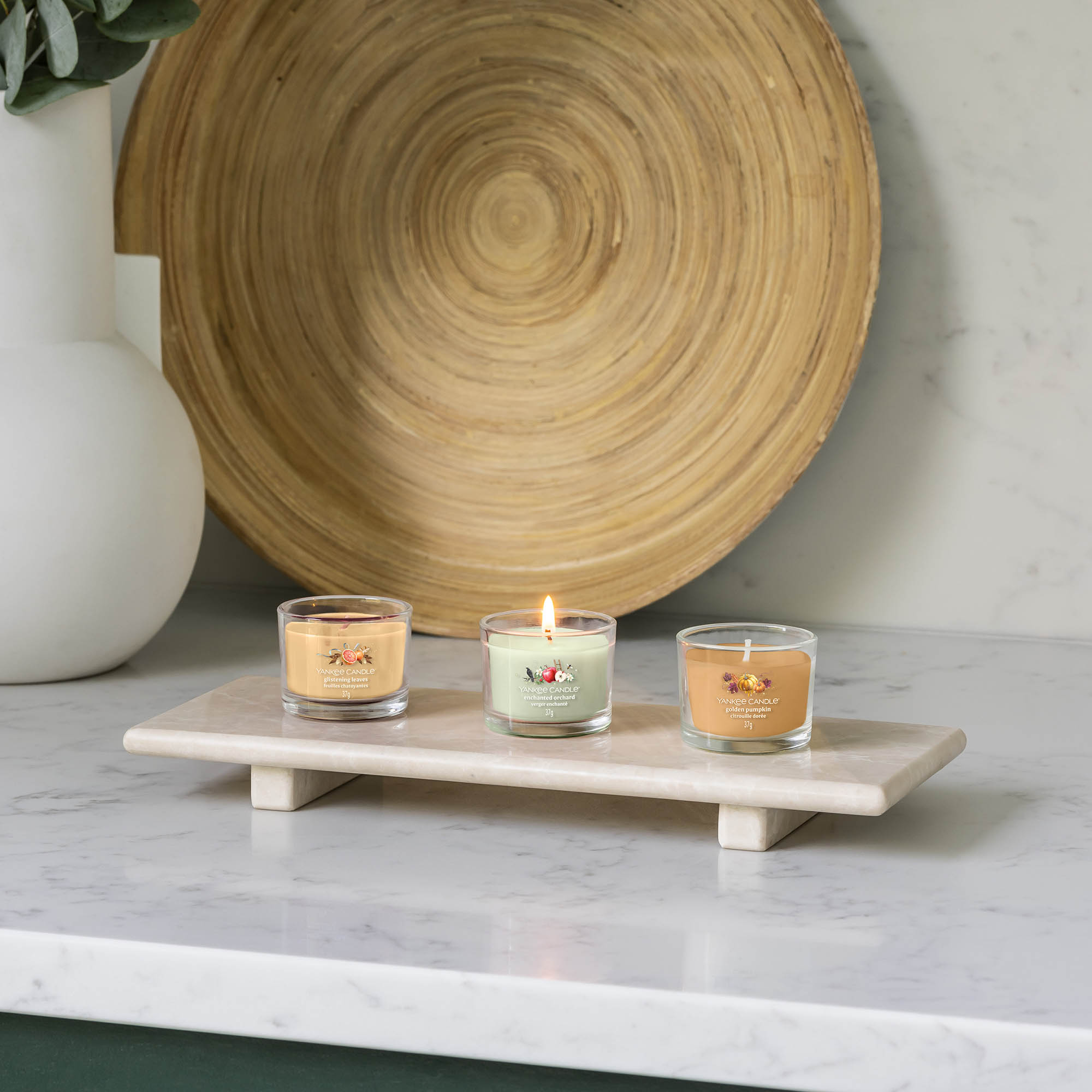 YANKEE CANDLE glass votive candle ENCHANTED ORCHARD 37 g scented candle