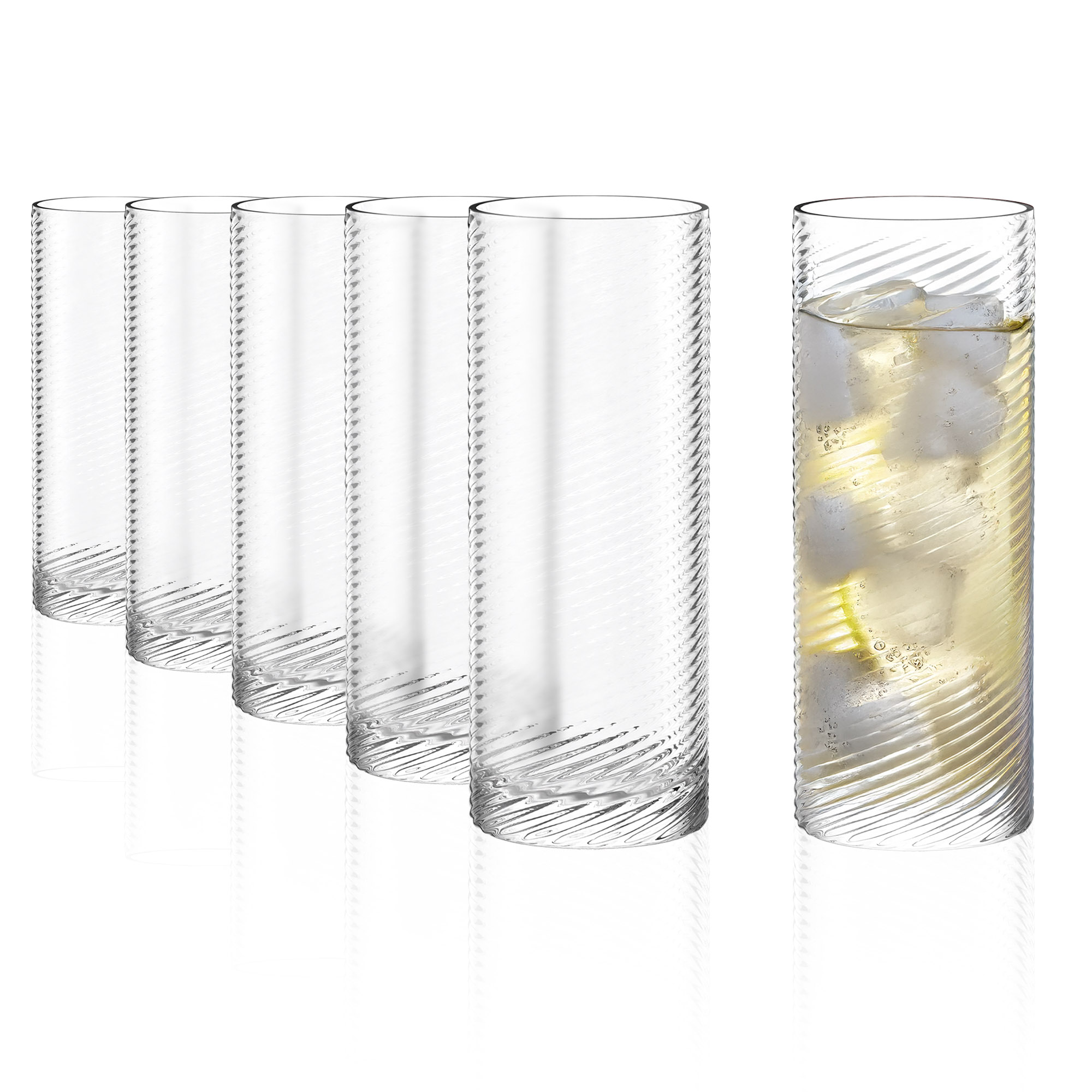 STÖLZLE LAUSITZ Bar-Serie BERLIN Highball-Becher 6 Stück Inhalt 525 ml