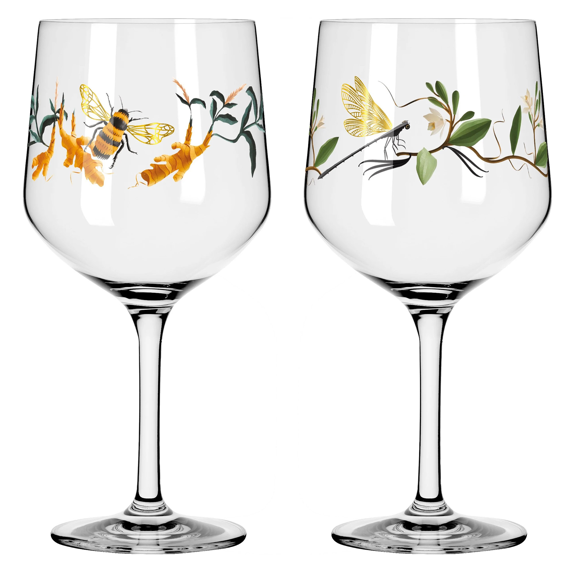 RITZENHOFF Ginglas Longdrink-Glas BOTANIC GLAMOUR #3 / #4 je 720 ml 2 Stück