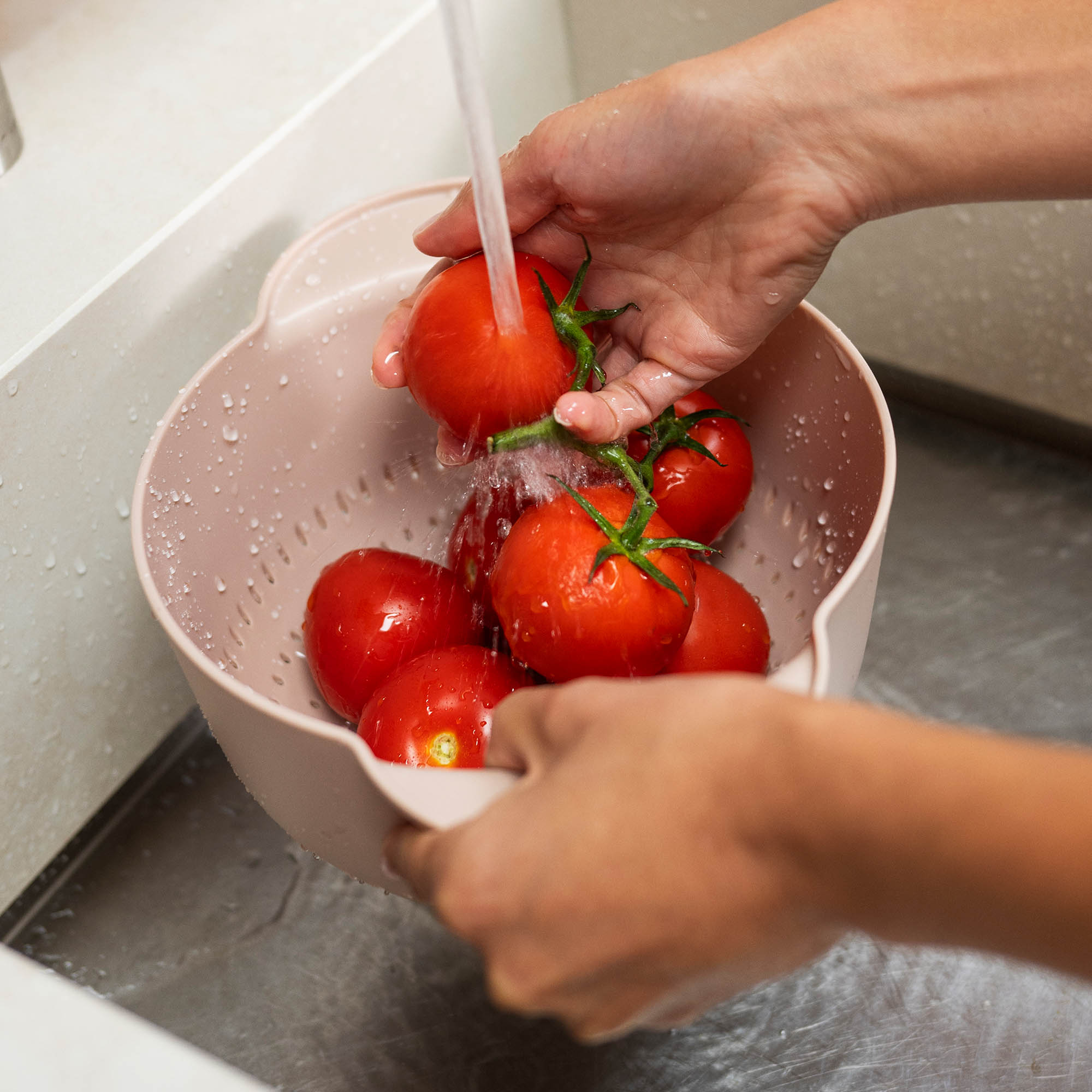 MEPAL colander CHEF IT Kitchen colander 16.3 cm chalk (beige)
