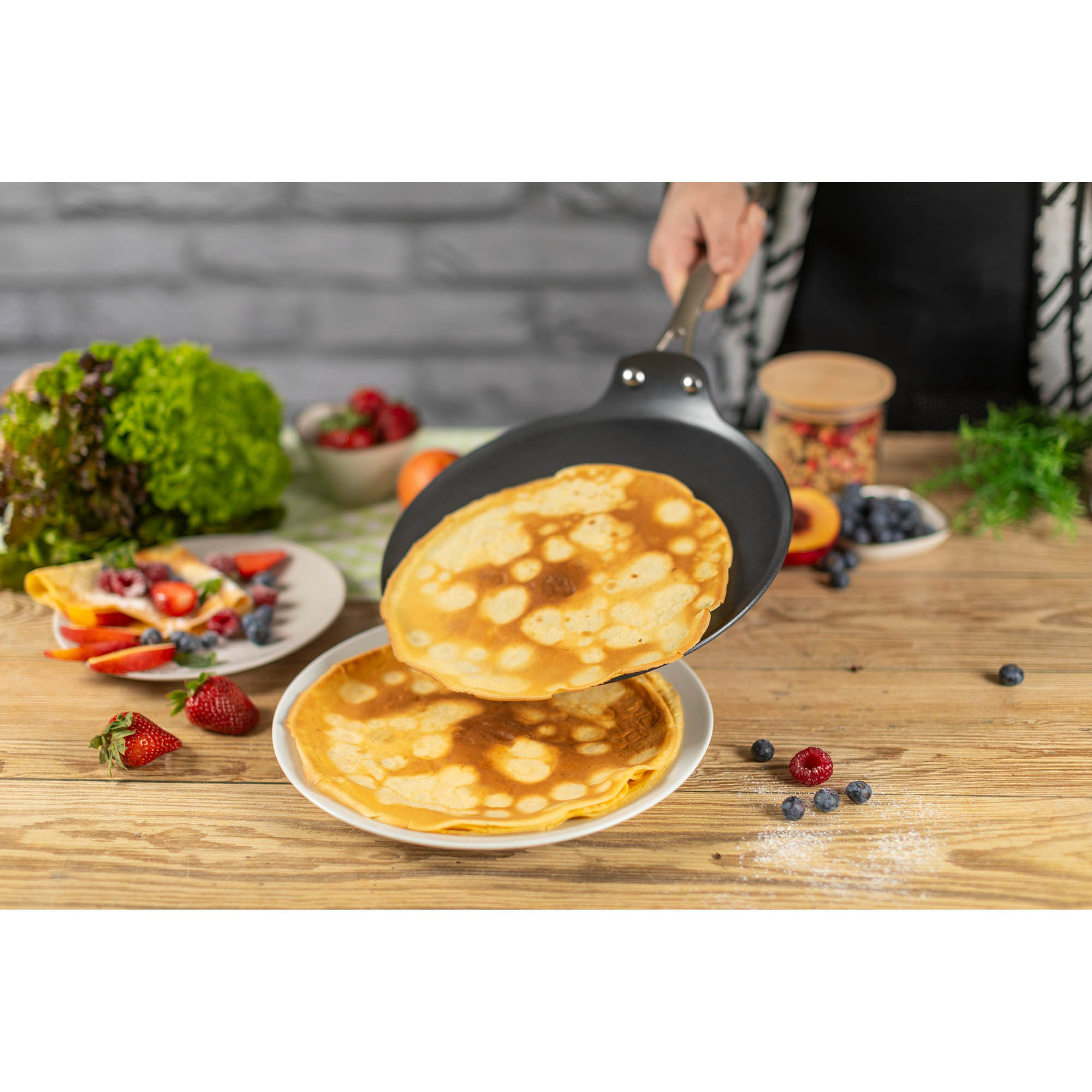 KUHN RIKON EASY PRO crepe pan with non-stick coating 27 cm INDUCTION